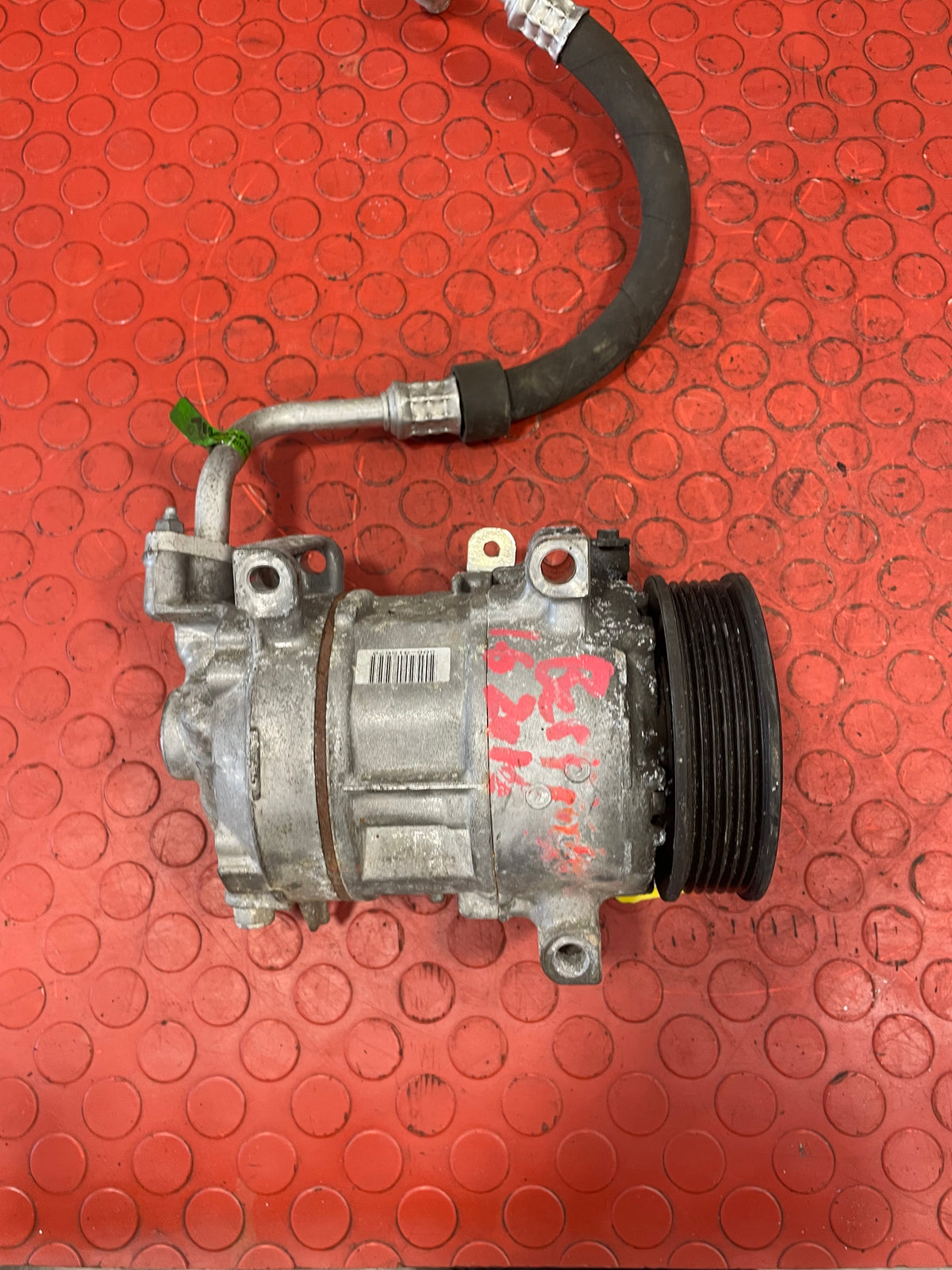 Citroen Berlingo/Peugeot Partner AIR CONDITIONING PUMP (2Pin) (Damaged Pulley) 2008-2016 P/N 9802875780 - 9