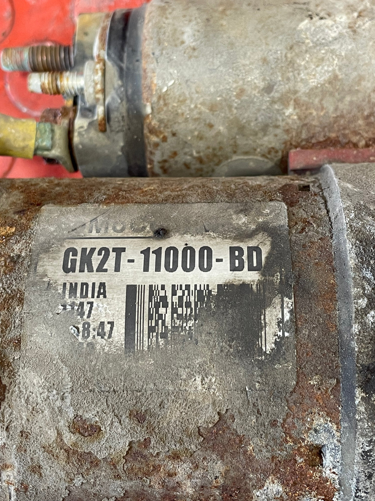 Ford Transit STARTER MOTOR 2.0 MK8 RWD 2016-2023 P/N GK2T11000BD - 2