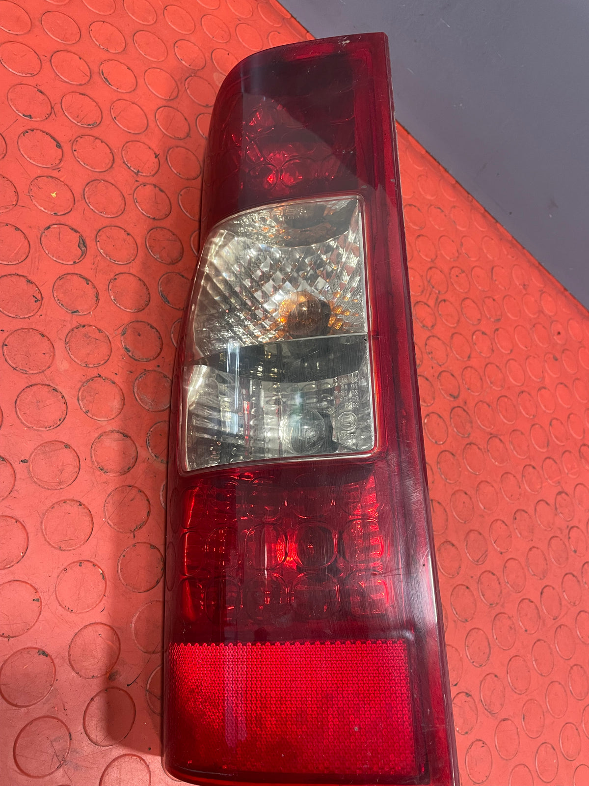 Ford Transit Mk7 N/S PASSENGER TAILLIGHT 2006-2013 (Damaged Lens) P/N 6C1113405A - 1