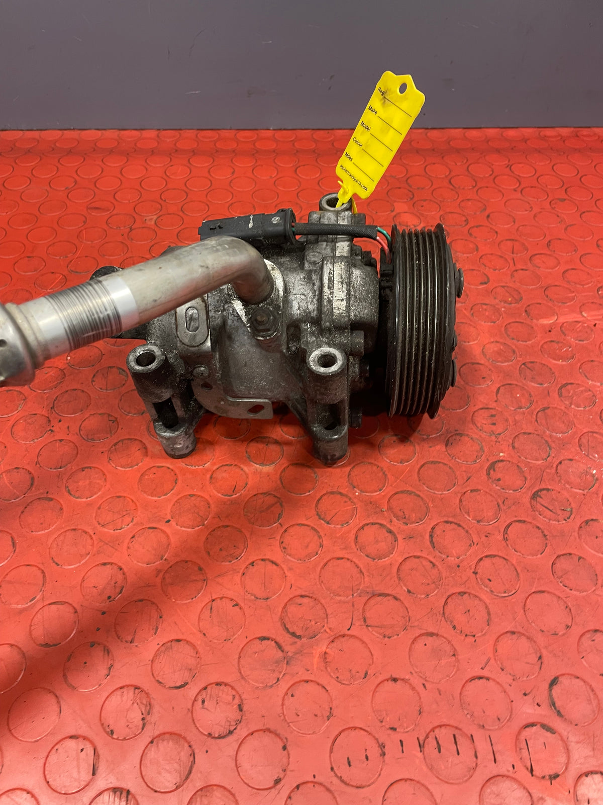 Citroen Berlingo/Peugeot Partner/Vauxhall Combo/Toyota Proace City AIR CONDITIONING PUMP 1.5 2 PIN With Hoses 2019-2024 P/N 9810349980 - 7
