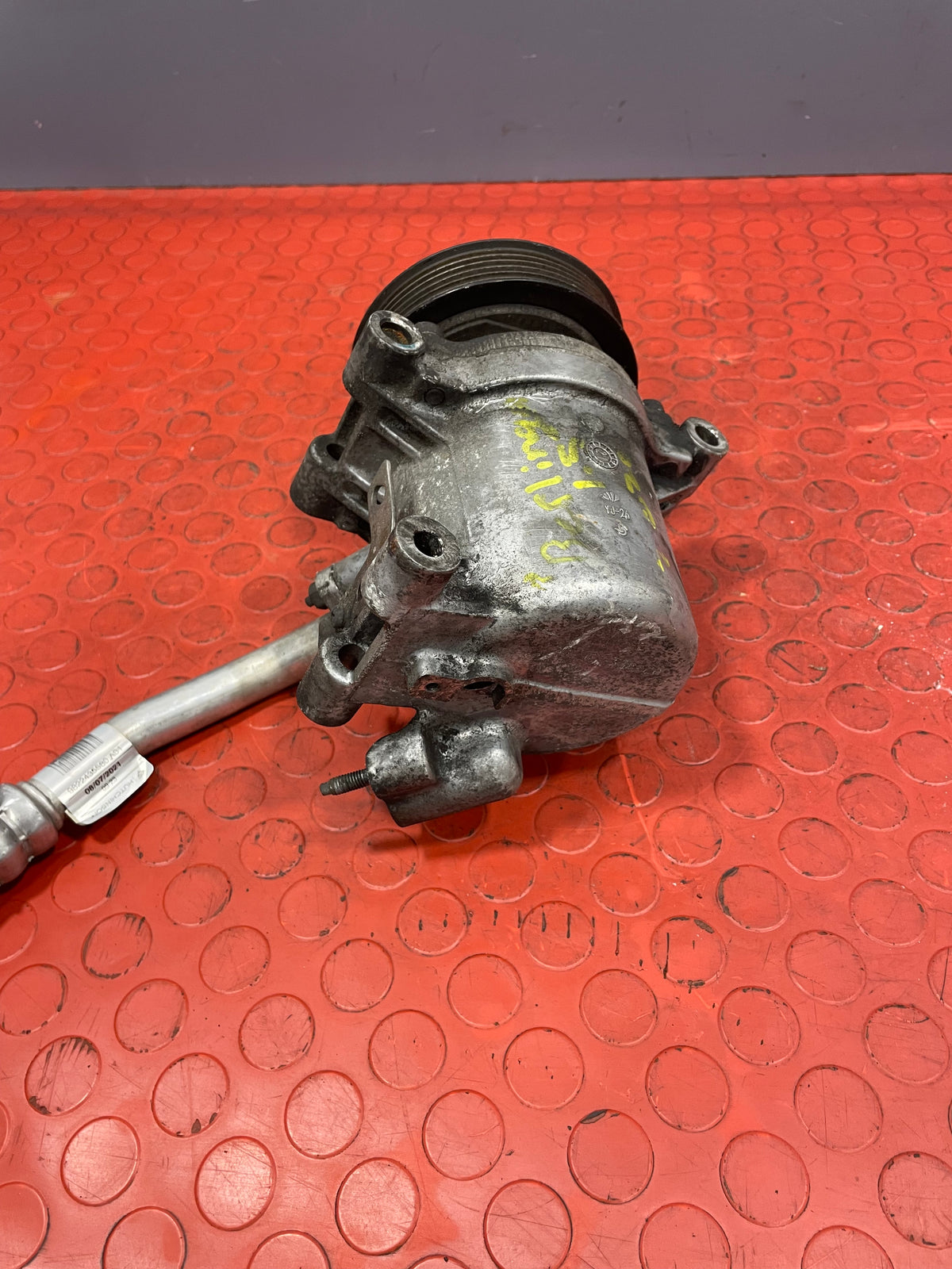 Citroen Berlingo/Peugeot Partner/Vauxhall Combo/Toyota Proace City AIR CONDITIONING PUMP 1.5 2 PIN With Hoses 2019-2024 P/N 9810349980 - 7