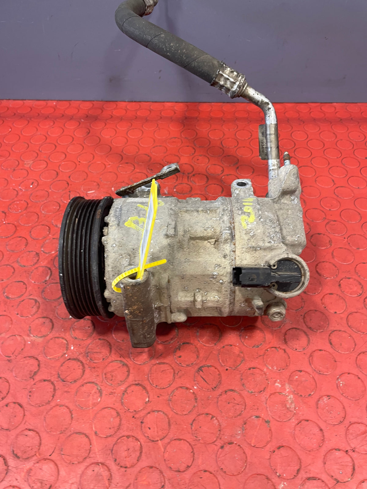 Citroen Berlingo/Peugeot Partner AIR CONDITIONING PUMP (2Pin) With Hose 2008-2016 P/N 9802875780 - 6