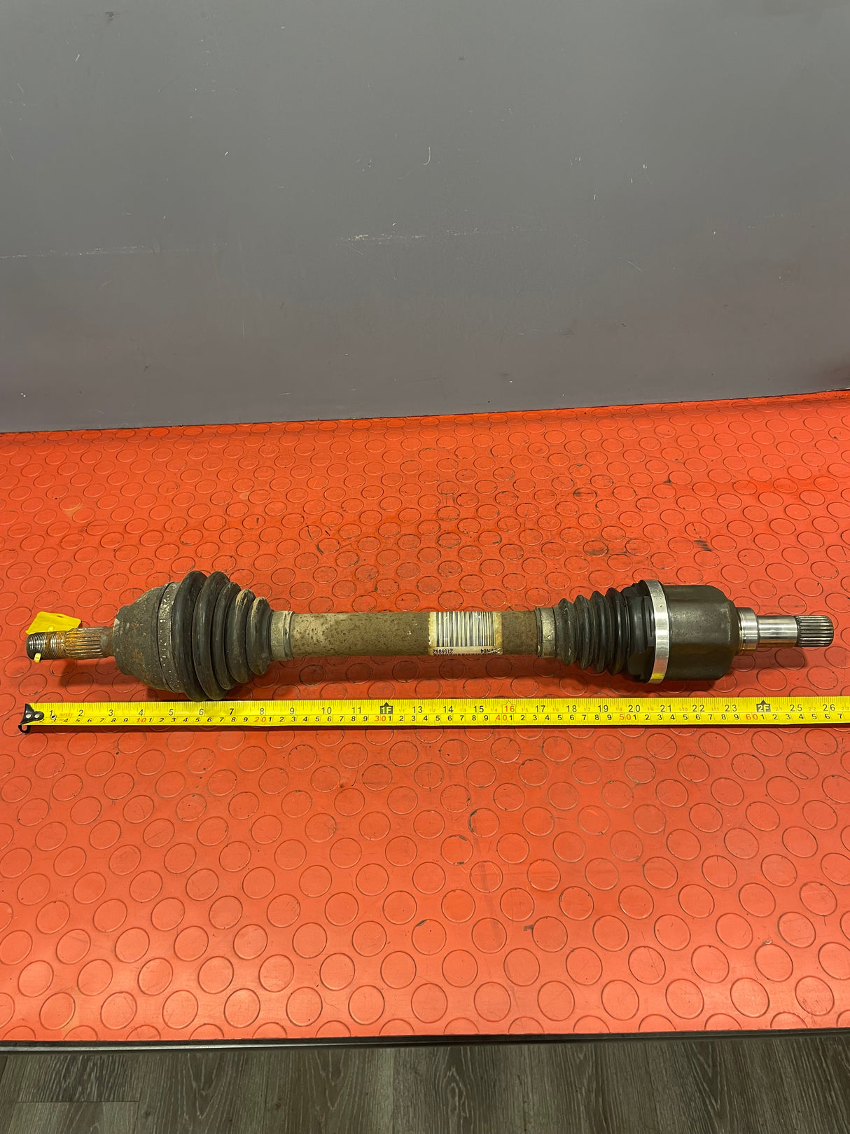 Citroen Berlingo Multispace DRIVESHAFT Passenger Side 2011-2016 P/N 9637117780