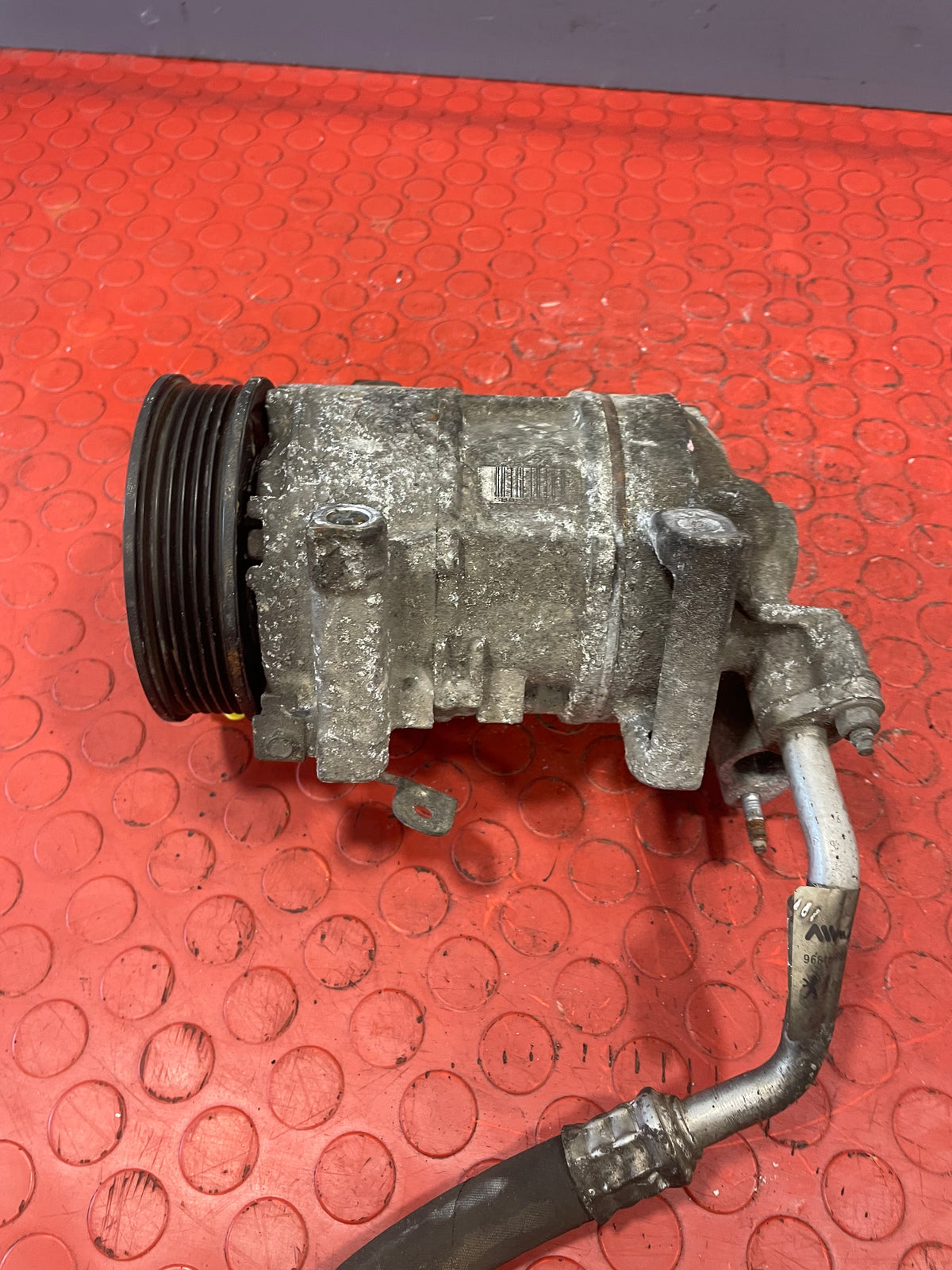 Citroen Berlingo/Peugeot Partner AIR CONDITIONING PUMP (2Pin) With Hose 2008-2016 P/N 9802875780 - 6