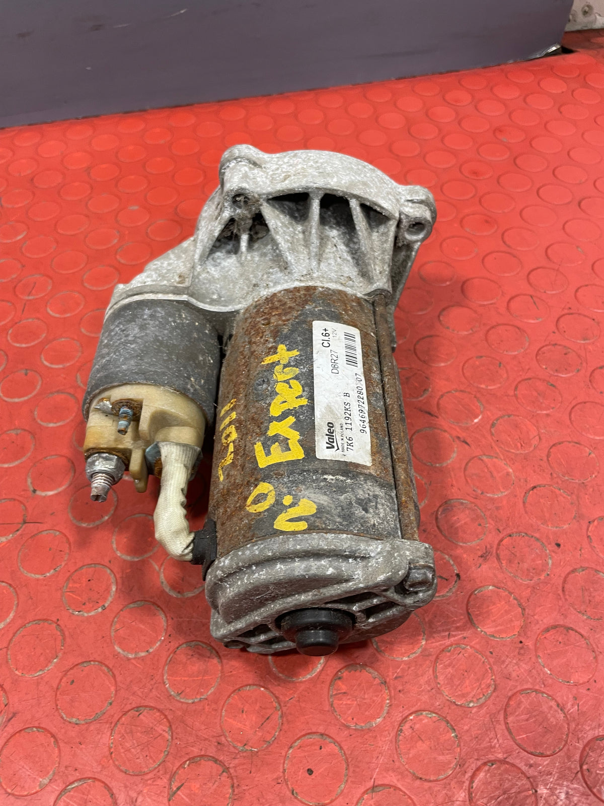 Citroen Dispatch/Peugeot Expert/Toyota Proace/Fiat Scudo STARTER MOTOR 6 Speed 2.0 2008-2016 P/N 9646972280