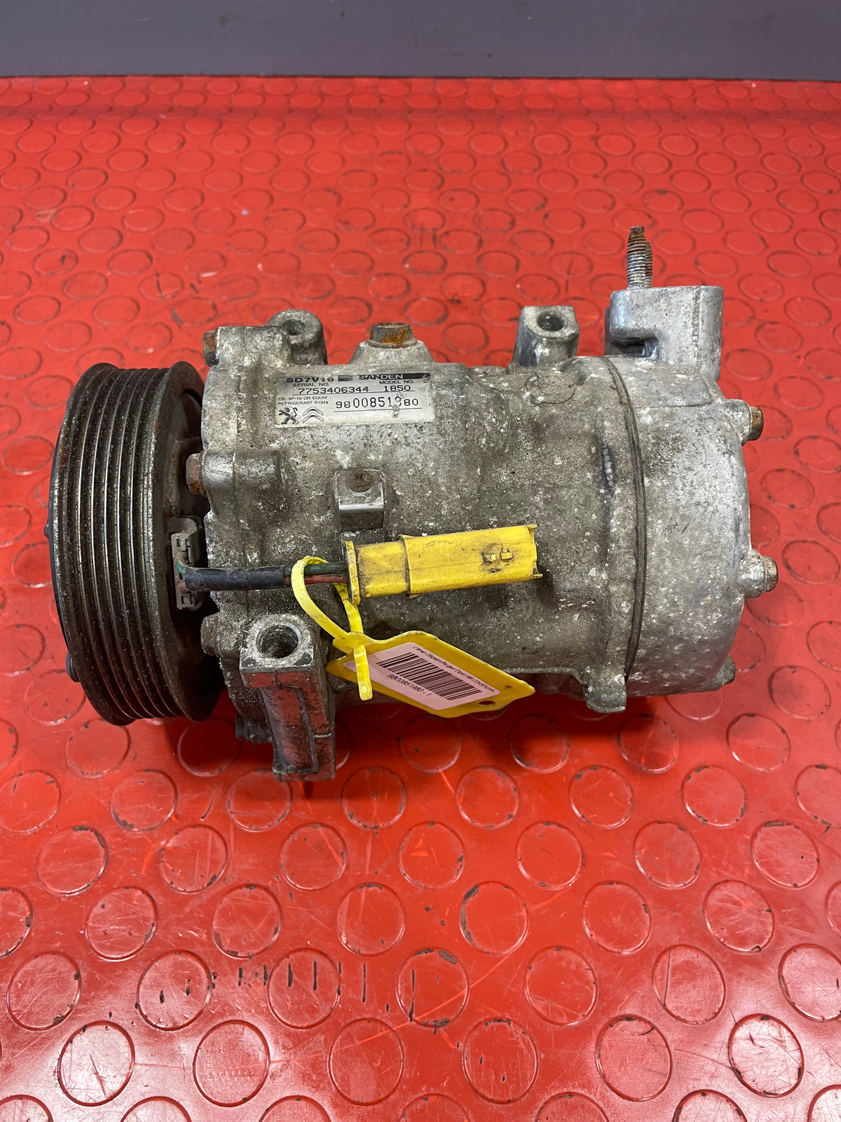 Citroen Dispatch/Peugeot Expert AIR CONDITIONING PUMP 2007-2016 P/N 9800851980 - 1