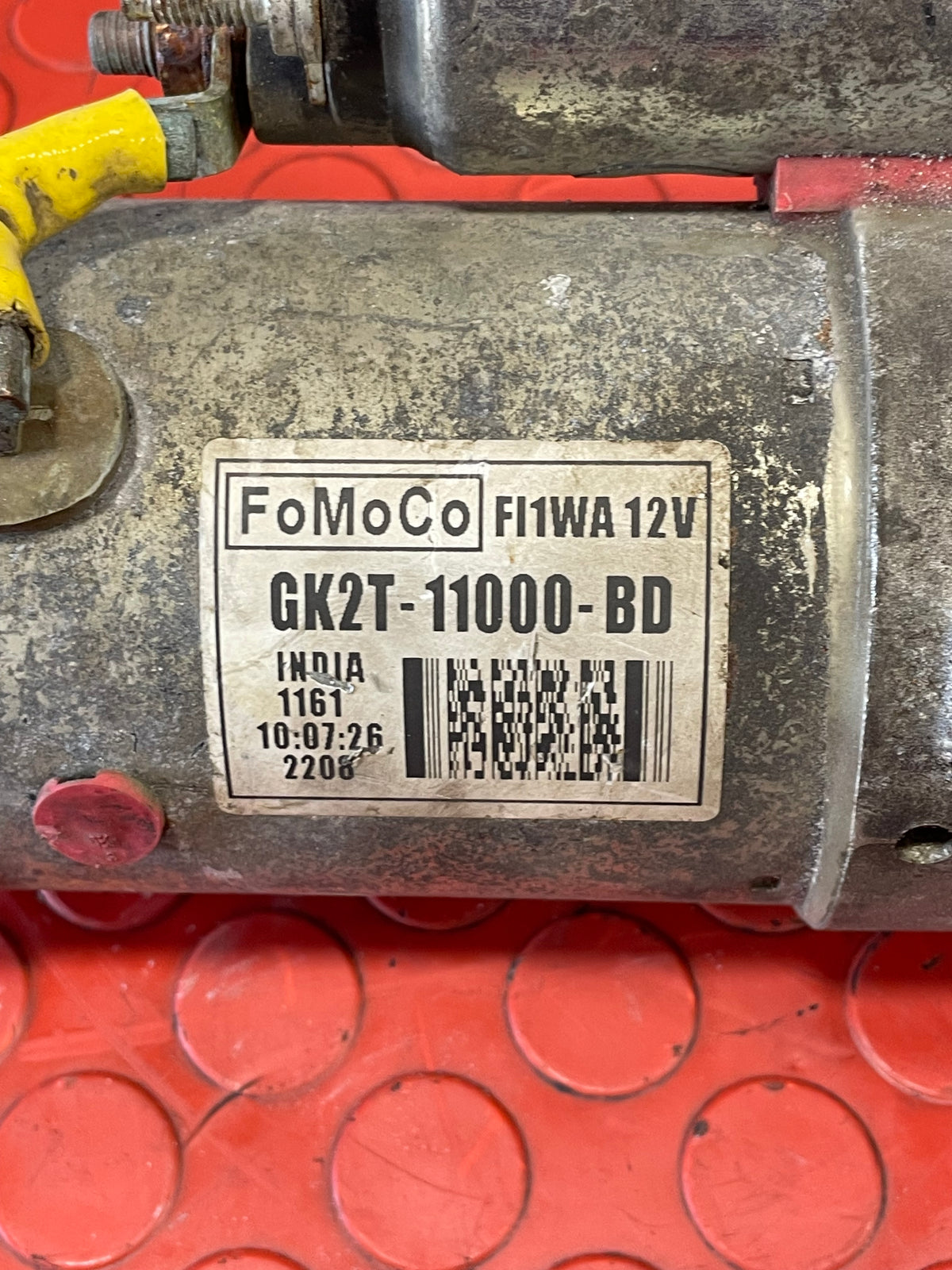 Ford Transit STARTER MOTOR 2.0 MK8 RWD 2016-2023 P/N GK2T11000BD