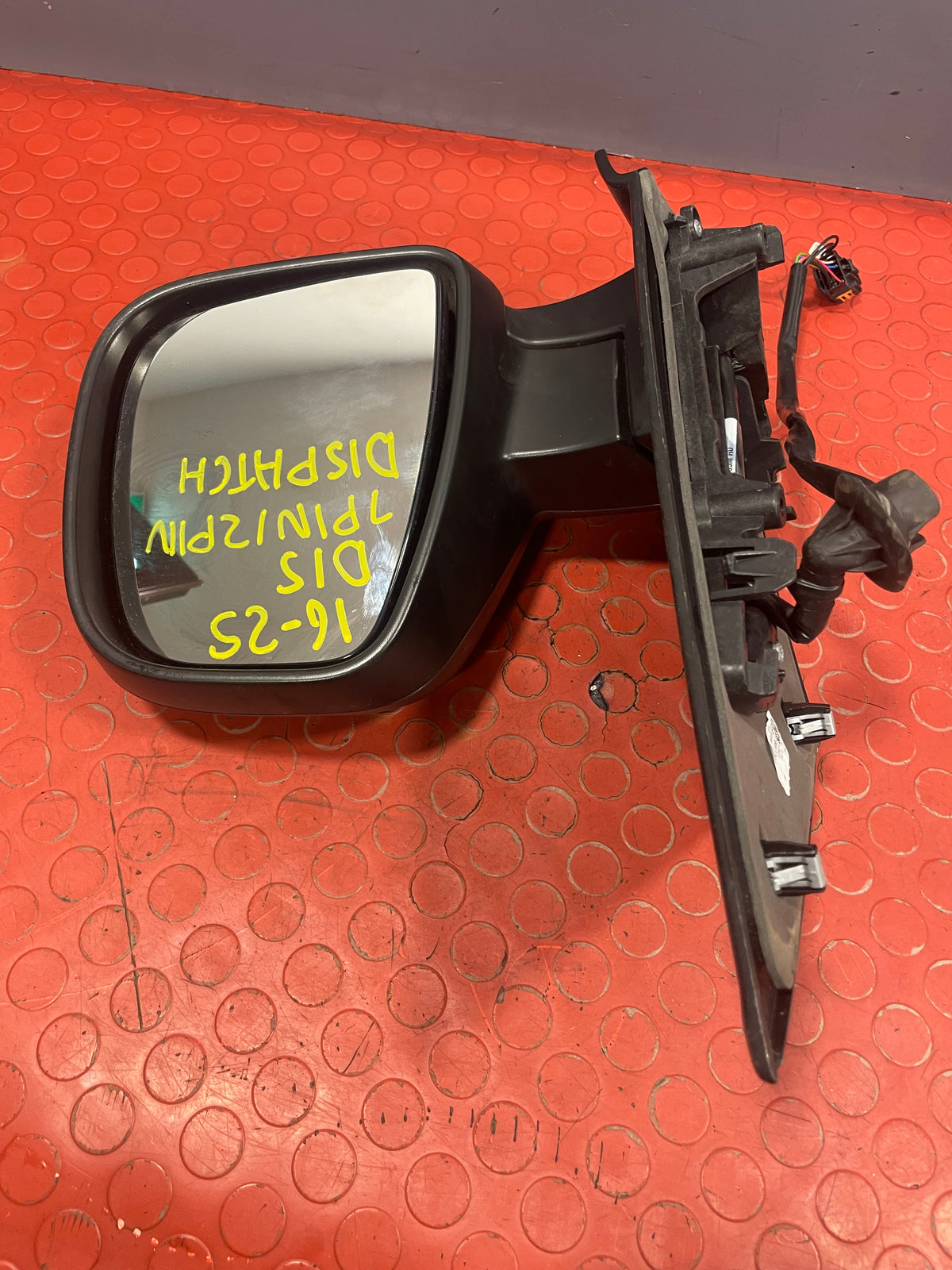 Citroen Dispatch/Peugeot Expert/Vauxhall Vivaro/Totoya Proace/Fiat Scudo ELECTRIC WING MIRROR 7 PIN / 2 PIN Driver's Side 2016-2025 P/N 98087016XT