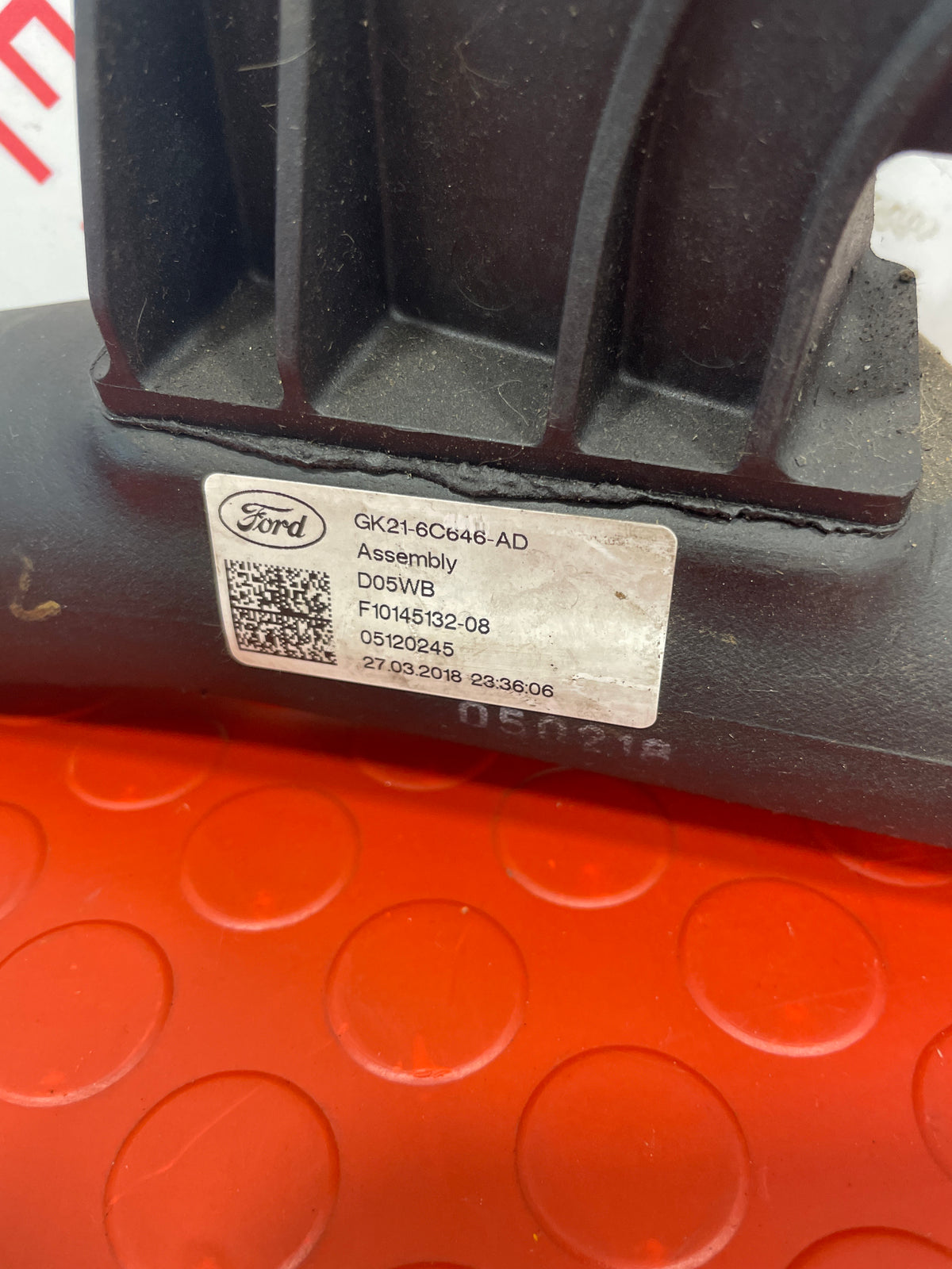 Ford Transit Custom INTERCOOLER HOSE PIPE 2.0 TDCI 2013-2023 P/N GK216C646A / GK216C646AD