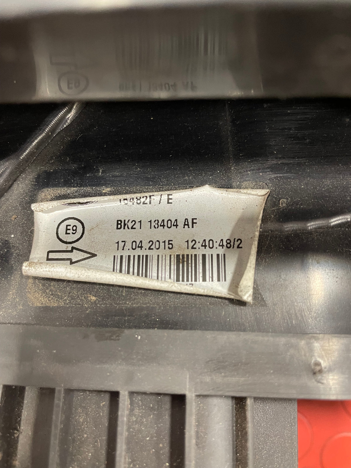 Ford Transit Custom TAILLIGHT DRIVER SIDE RH 2013-2016 P/N BK2113404AF - 3