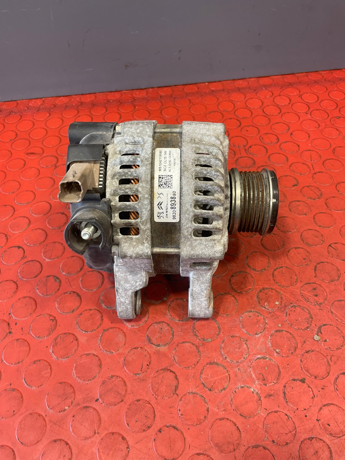 Citroen Berlingo/Dispatch /Peugeot Partner/Vauxhall Combo/Toyota Proace City ALTERNATOR 1.5 2019-2024 P/N 9820893880 - 10
