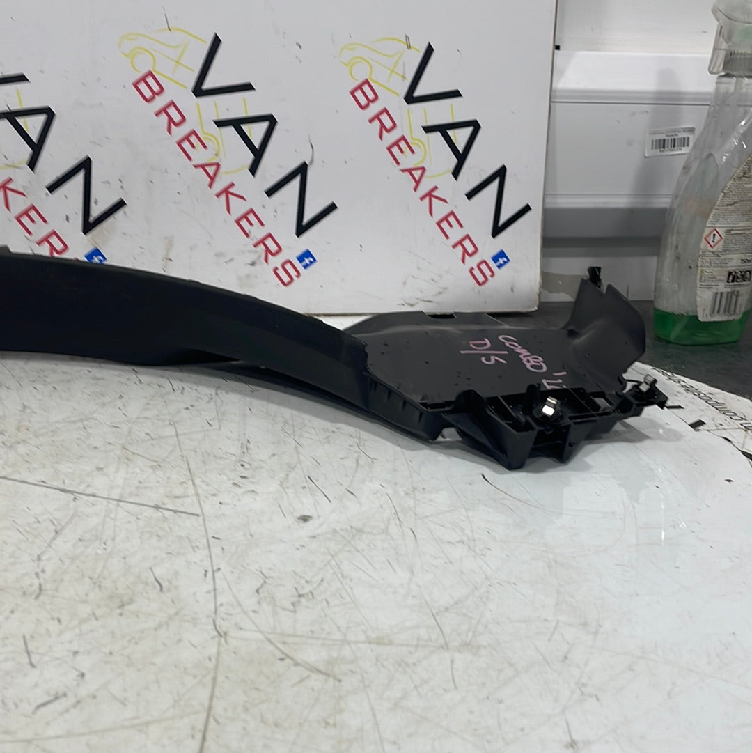 Citroen Berlingo/Peugeot Partner/Vauxhall Combo/Toyota Proace City O/S DRIVERS SIDE B PILLAR TRIM WITH KICK GUARD 2019-2024 P/N 9816396677