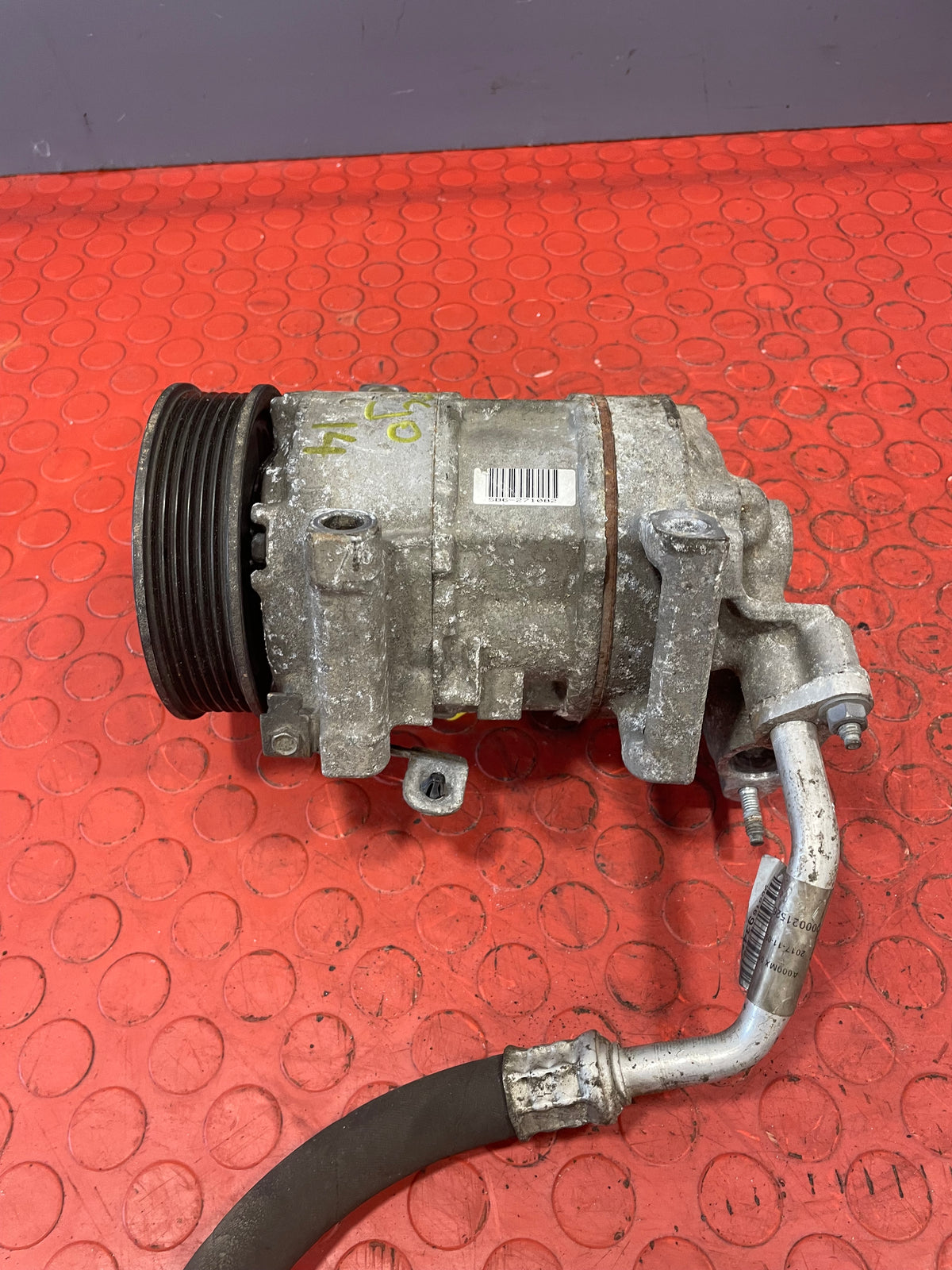Citroen Berlingo/Peugeot Partner AIR CONDITIONING PUMP (2Pin) With Hoses 2008-2016 P/N 9802875780 - 10