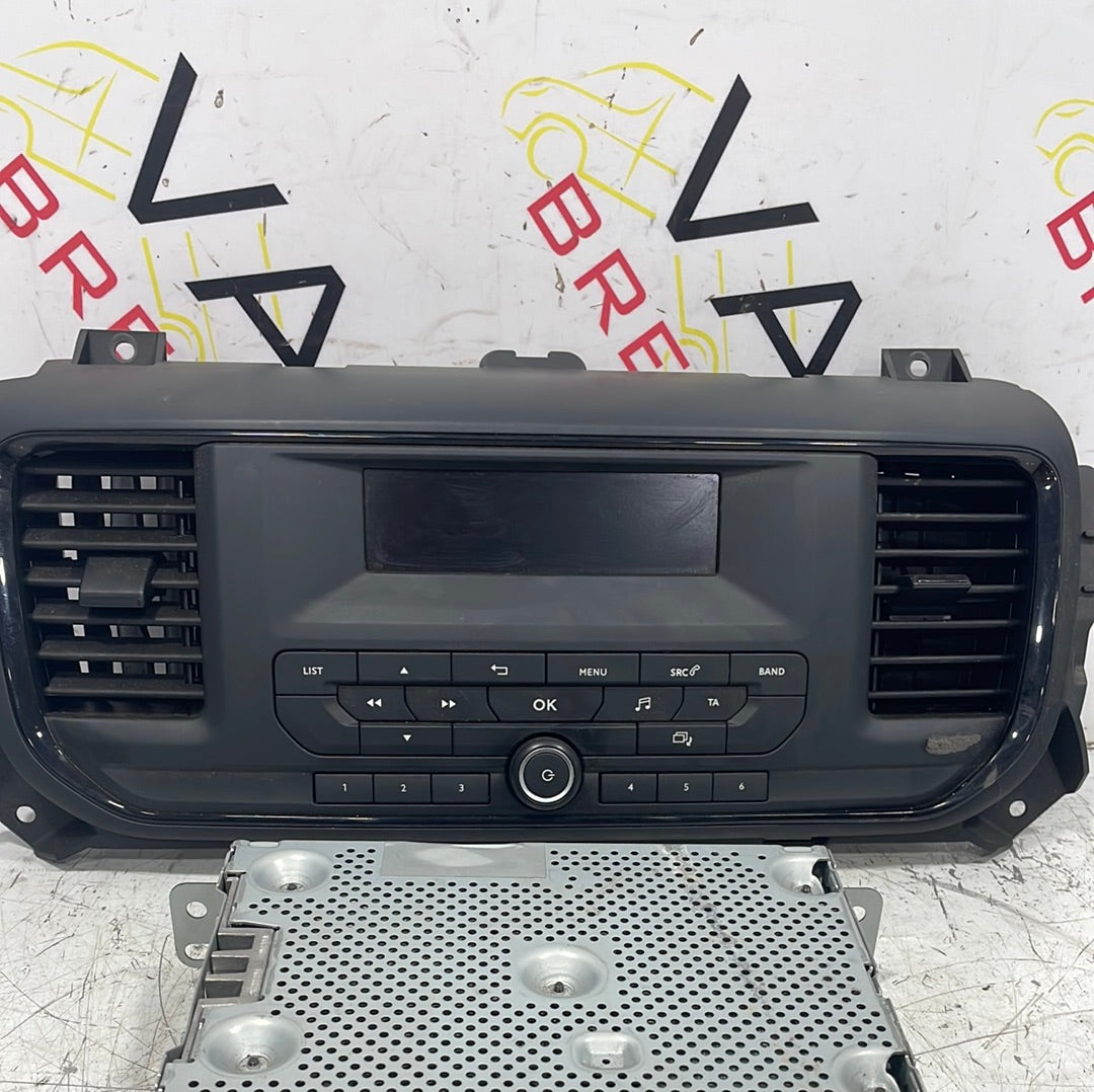 Toyota Proace City GENUINE RADIO SYSTEM DISPLAY BUTTONS/CONTROLS 9813759880