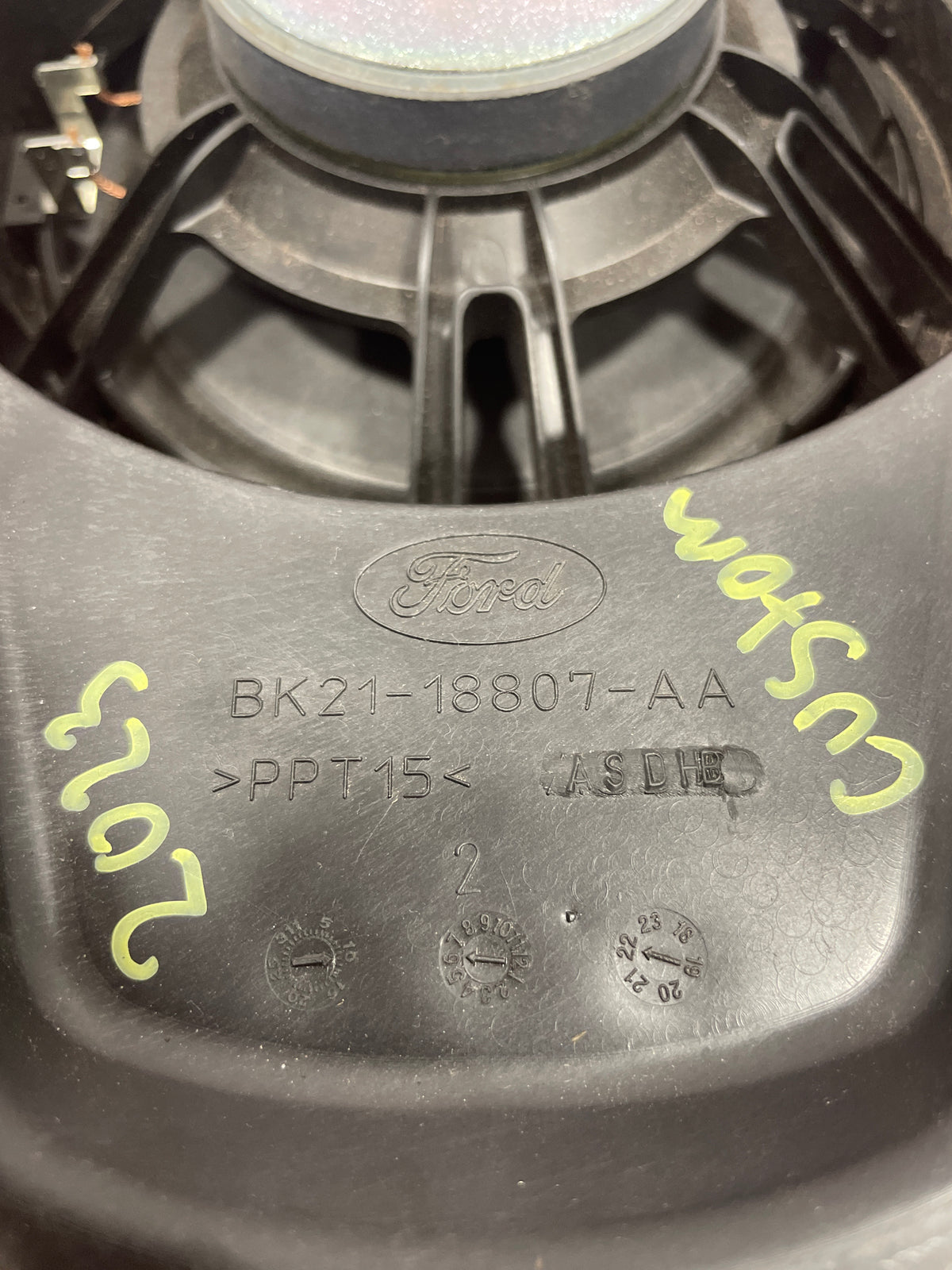 Ford Transit Custom PASSENGER SIDE DOOR SPEAKER 2018-2023 P/N BK2118807AA