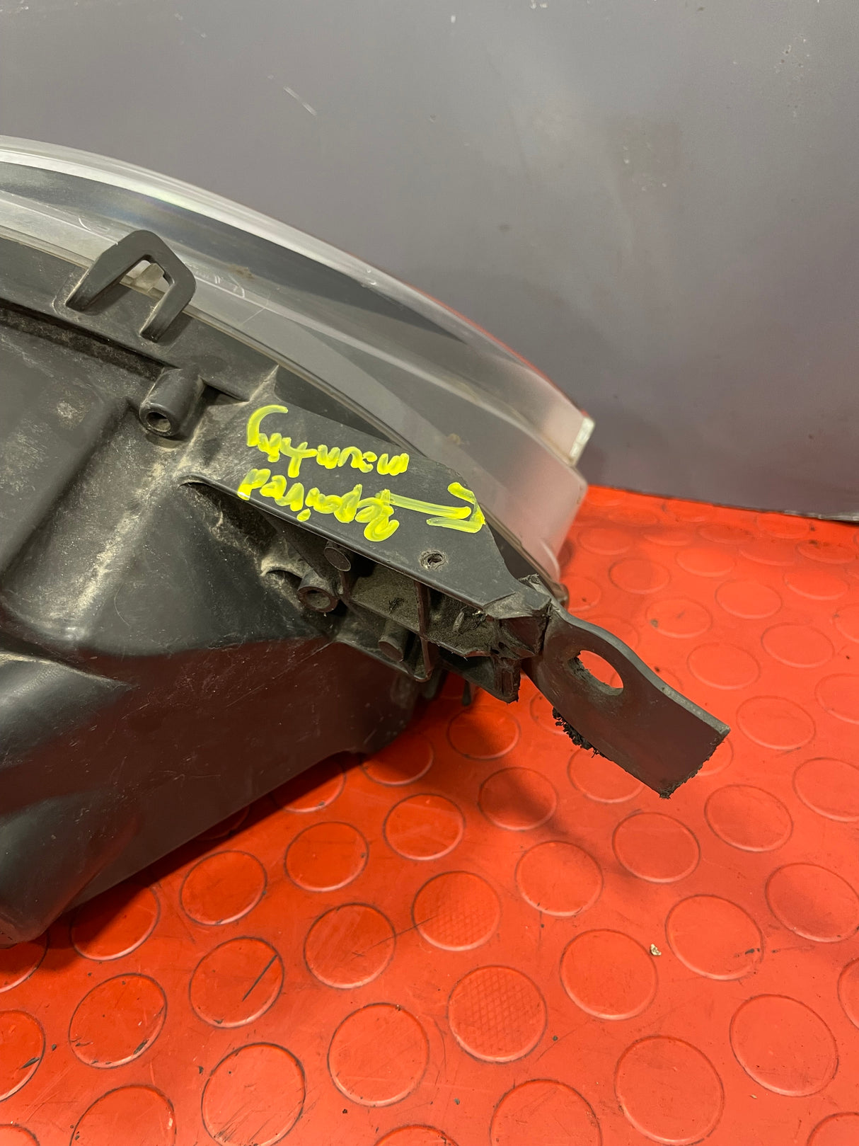 Citroen Relay/Peugeot Boxer/Fiat Ducato HEADLIGHT ASSEMBLY (Repaired Mounting Point) Passenger's Side 2014-2022 P/N 1394429080