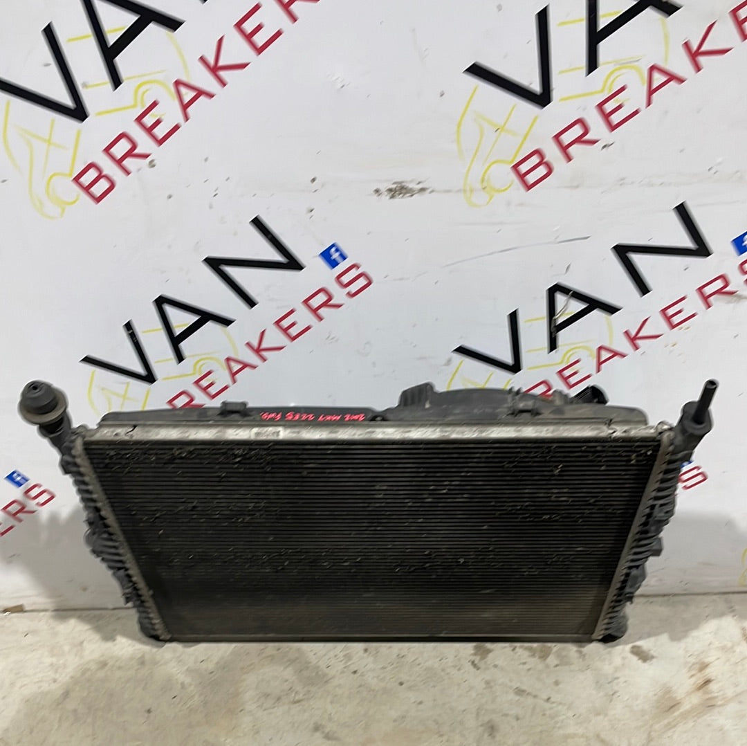 Ford Transit Mk7 FWD WATER COOLANT RADIATOR WITH FAN 2.2 2007-2011 P/N 7C118005AB