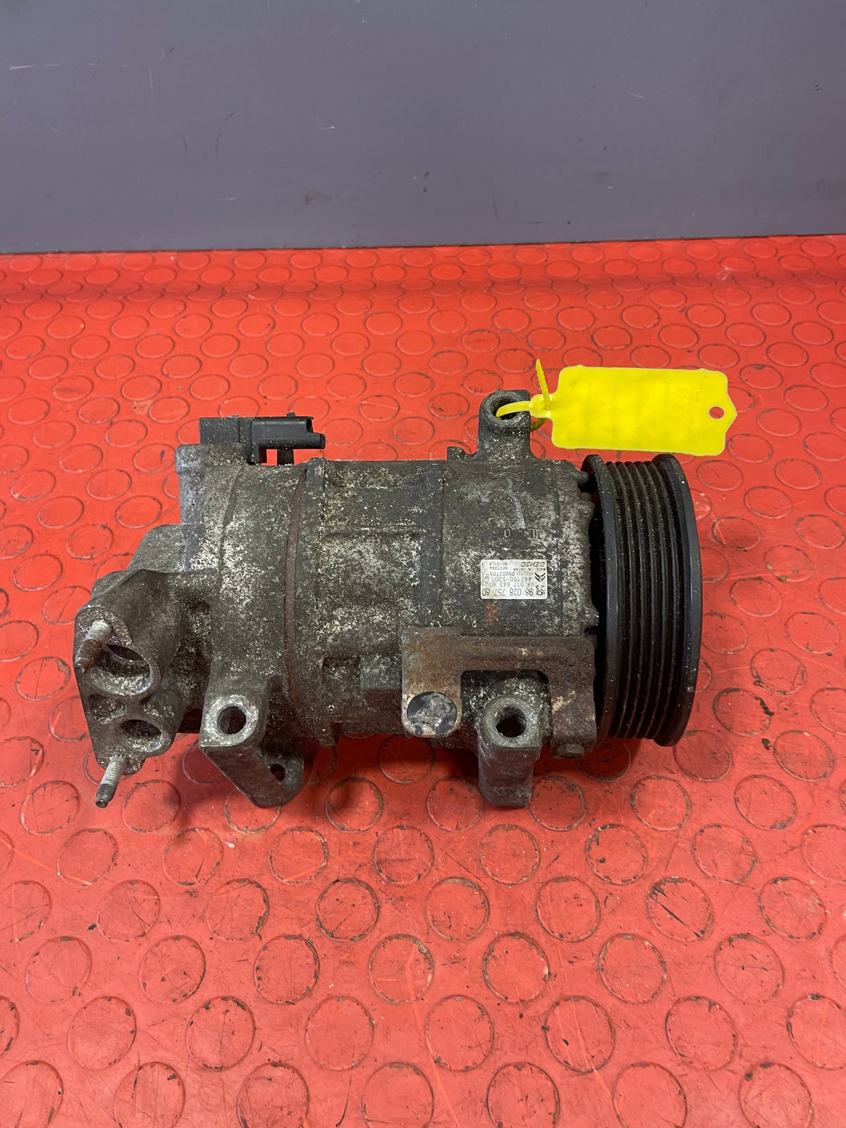 Citroen Berlingo/Peugeot Partner AIR CONDITIONING PUMP (2Pin) 2008-2016 P/N 9802875780 - 4