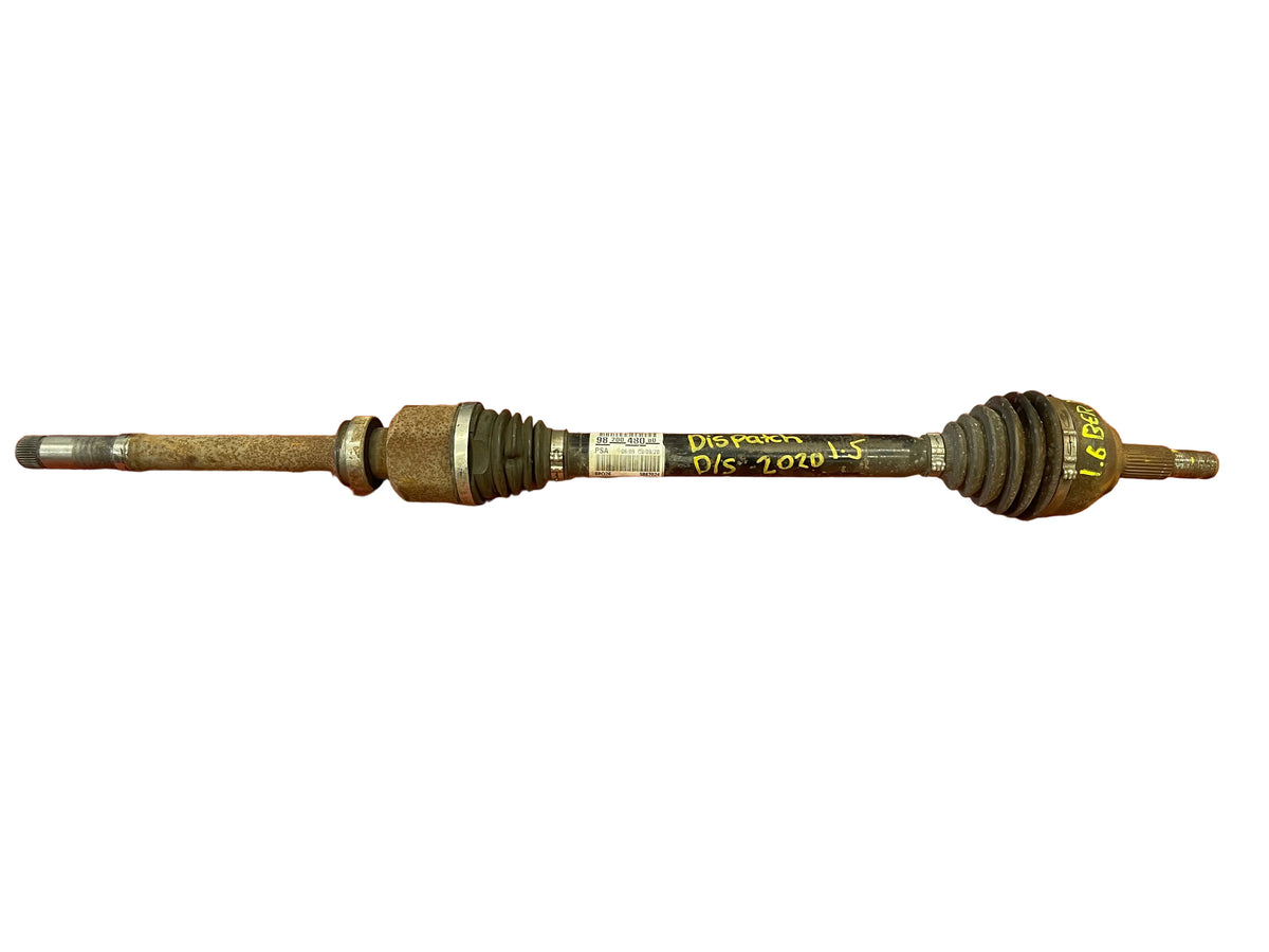 Citroen Dispatch/Peugeot Expert/Vauxhall Vivaro/Toyota Proace/Fiat Scudo DRIVESHAFT Drivers Side 1.5 2016-2025 P/N 9820048080 - 1