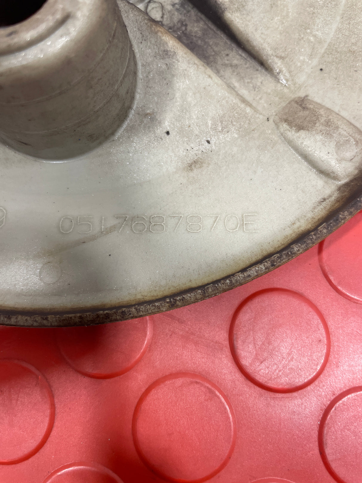 FIAT Doblo WHEEL CAP/COVER (2001-2017) 1ST GENERATION P/N 0517687870E