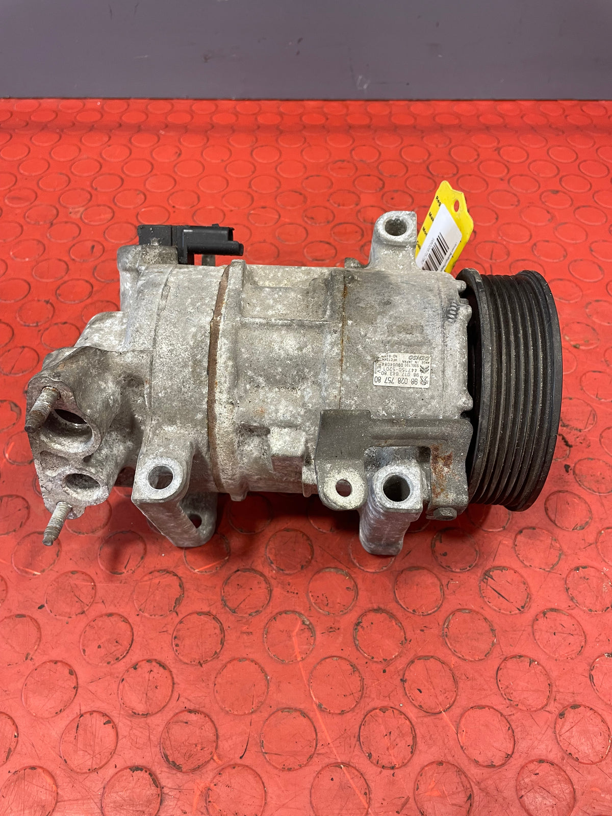 Citroen Berlingo/Peugeot Partner AIR-CON PUMP (2Pins) 2008-2016 P/N 9802875780