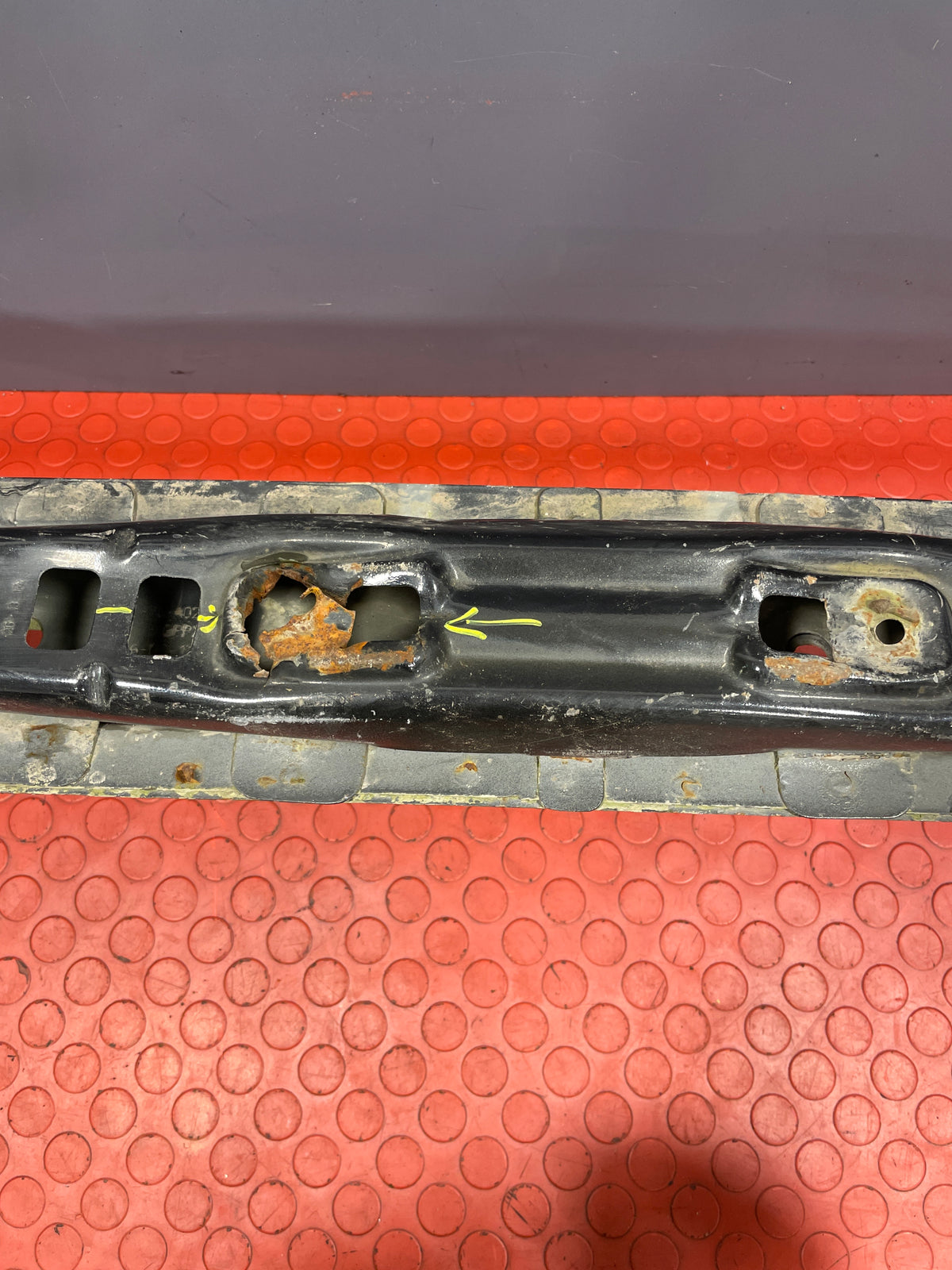 Ford Transit Custom FRONT BUMPER CRASH BAR (Panther Black) 2016 P/N Bk2117K876A07 / 876A0214