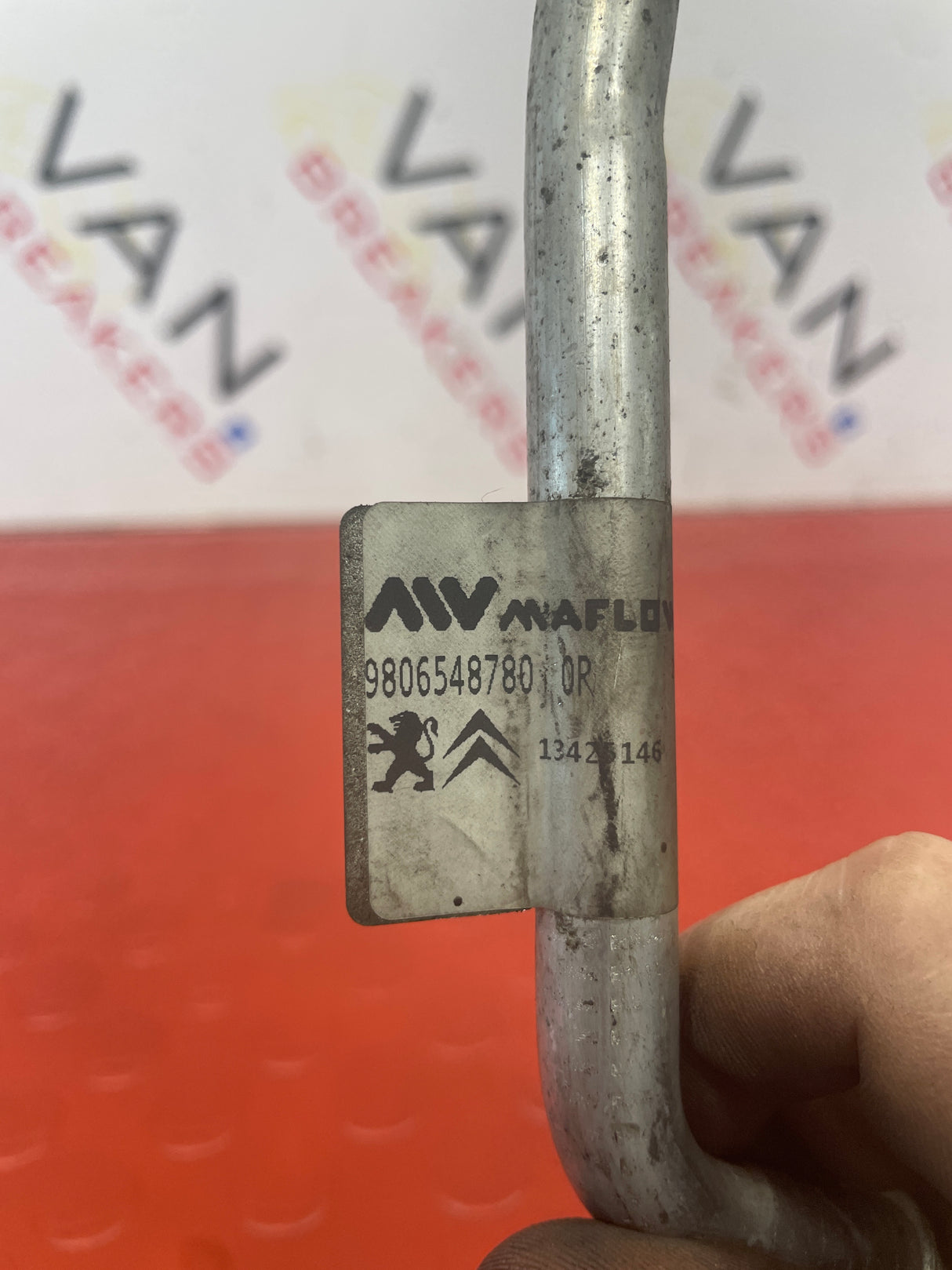 Citroen Dispatch/Vauxhal Vivaro/Toyota Proace/Peugeot Expert AIR CONDITIONING PIPE 2017-2023 P/N 9806548780