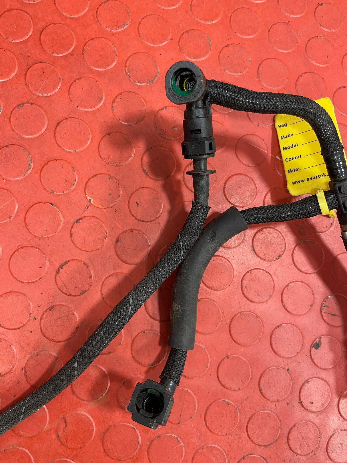 Citroen Berlingo/Peugeot Partner/Vauxhall Combo 2019 FUEL RETURN LINE HOSE 1.5 2020 P/N 9824723180
