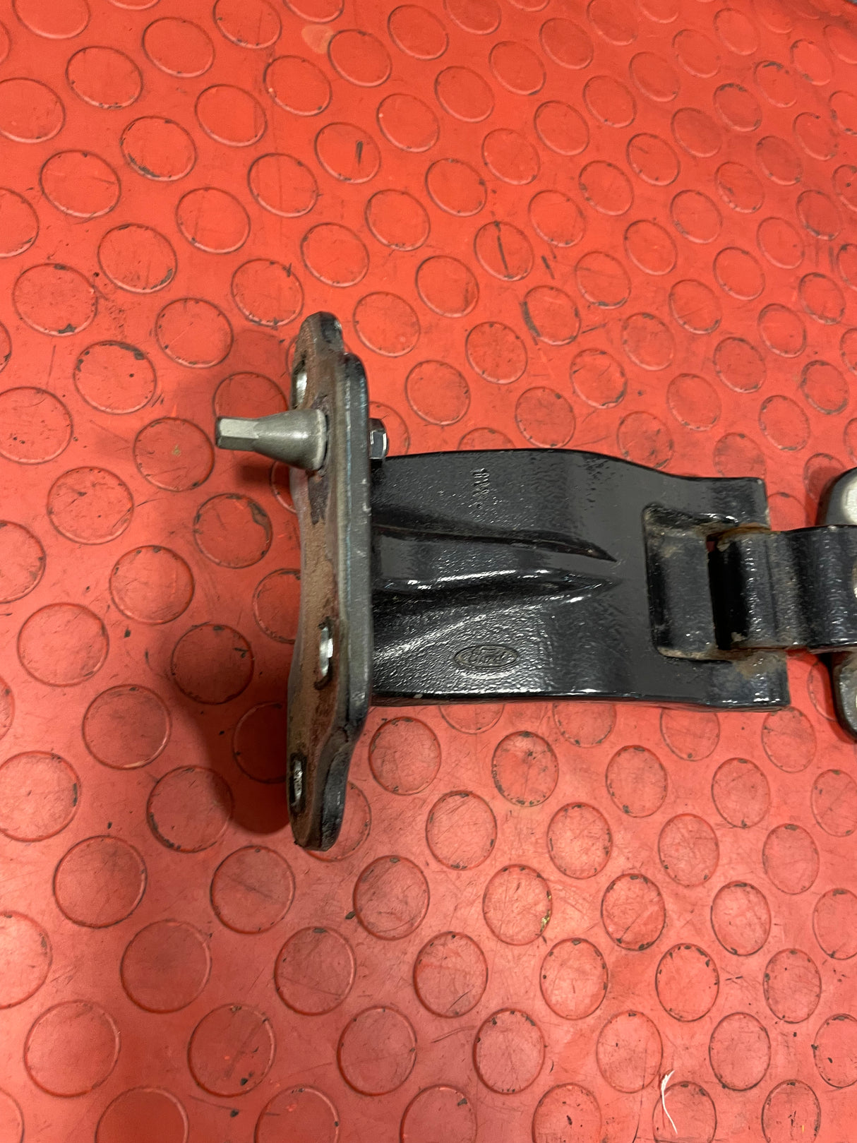 Ford Transit Custom DOOR HINGE (Black) Rear Upper Passenger's Side 2.0 2016-2023 P/N BK21V42983AG - 2