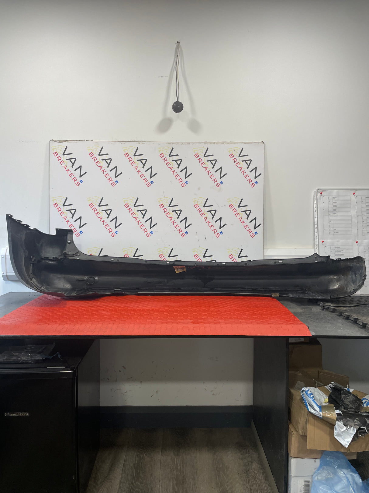 Peugeot Partner/Citroen Berlingo REAR BUMPER MIDDLE AND RIGHT CORNER 2008-2018 P/N 9682044277