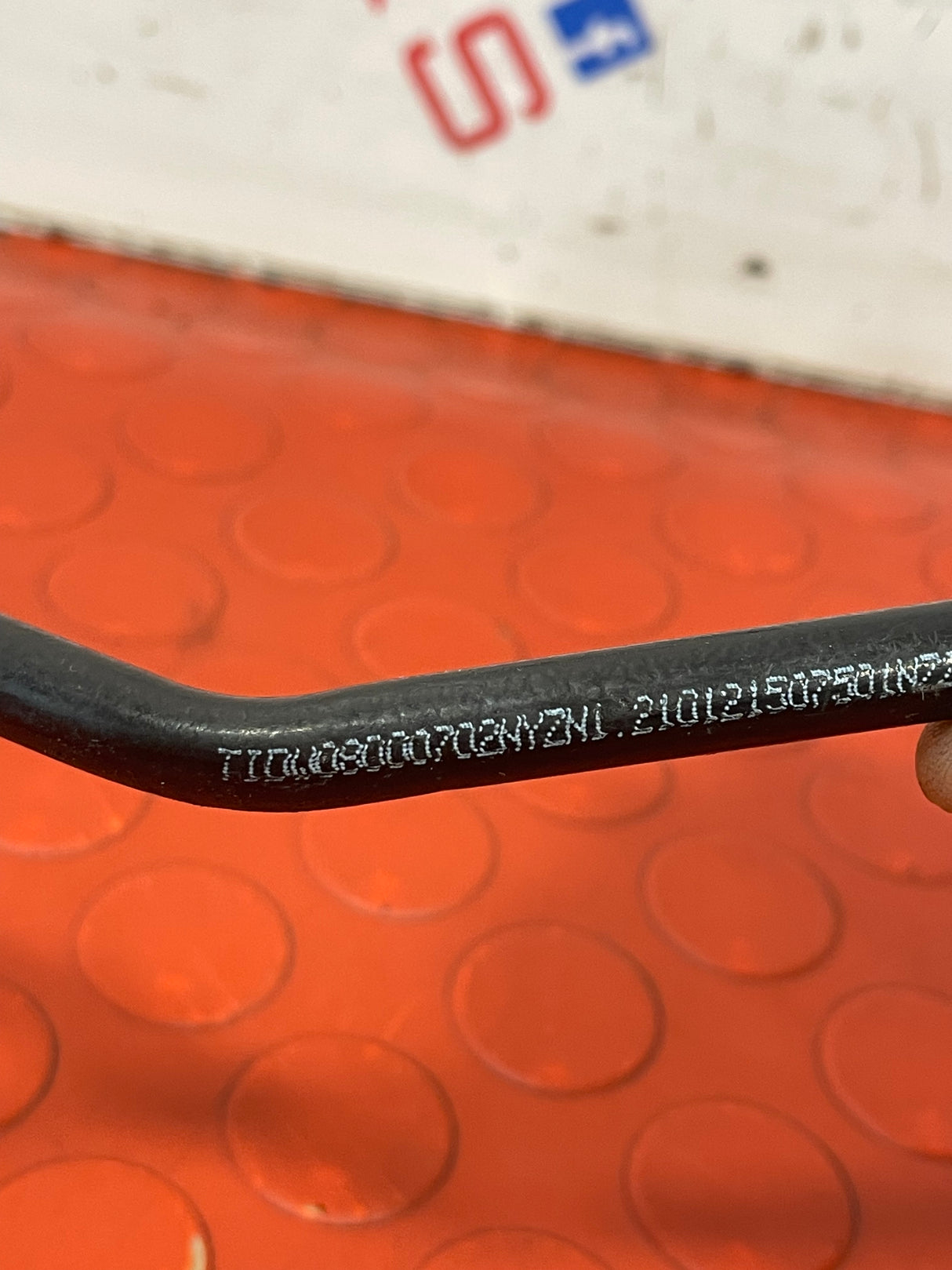 Peugeot Partner/Citroen Berlingo METAL BRAKE PIPE 1.6 hdi 2010 -2016 P/N TIDW08000702