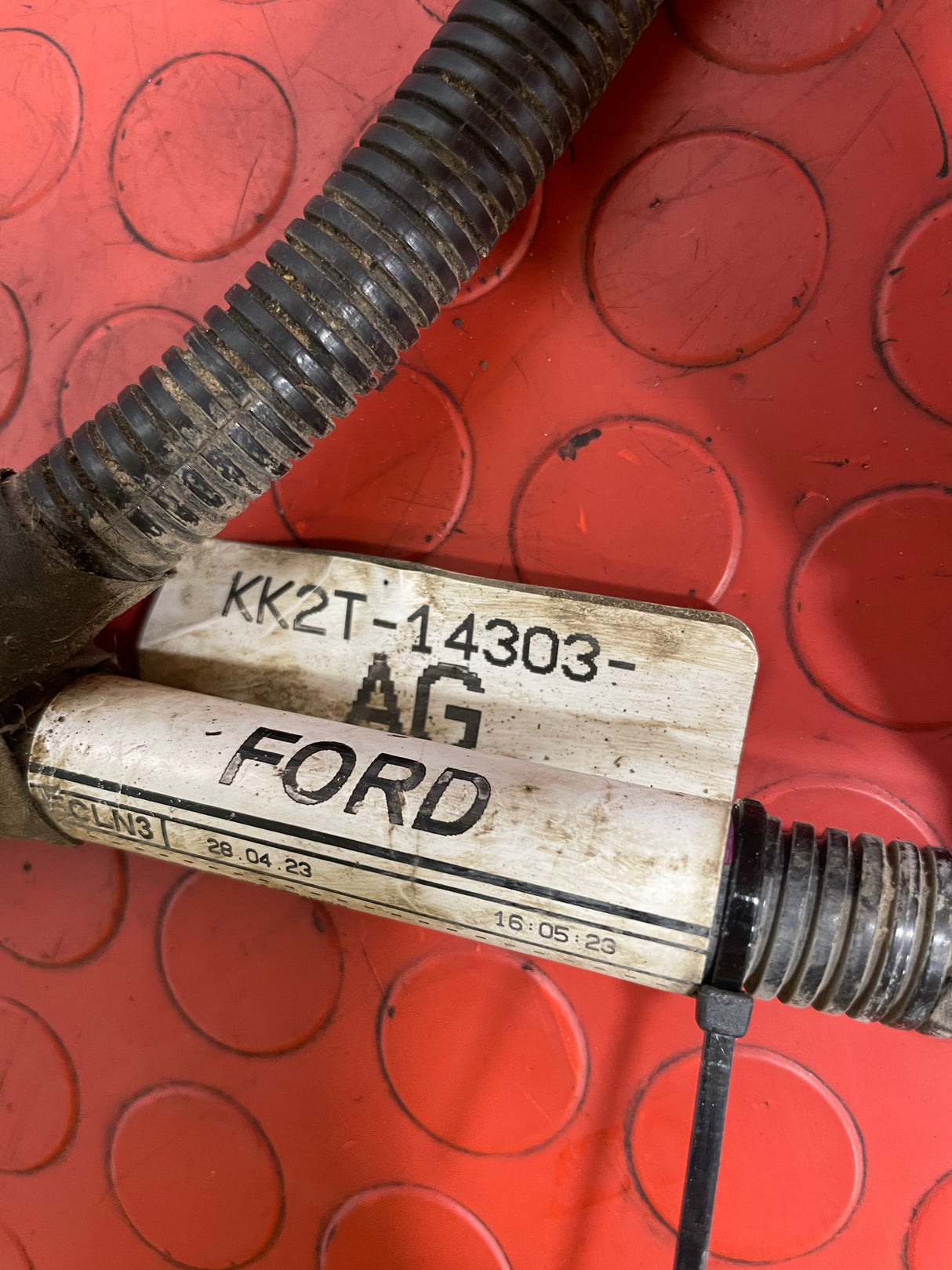 Ford Transit Custom POSITIVE BATTERY CABLE 2.0 2016-2023 P/N KK2T14303AG