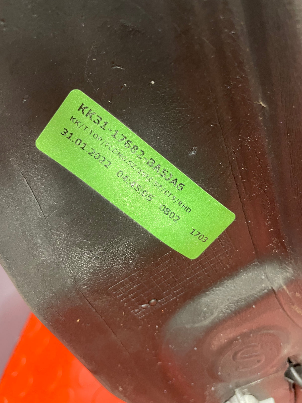 Ford Transit SHORT ARM WING MIRROR MANUAL Mk8 Driver's SIDE 2023 P/N KK3117682BA