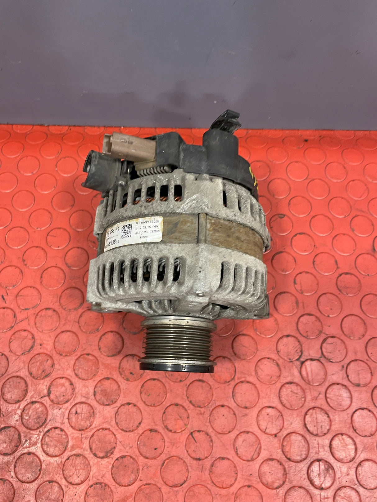 Citroen Berlingo/Dispatch /Peugeot Partner/Vauxhall Combo/Toyota Proace City ALTERNATOR 1.5 2016-2024 P/N 9820893880 - 4