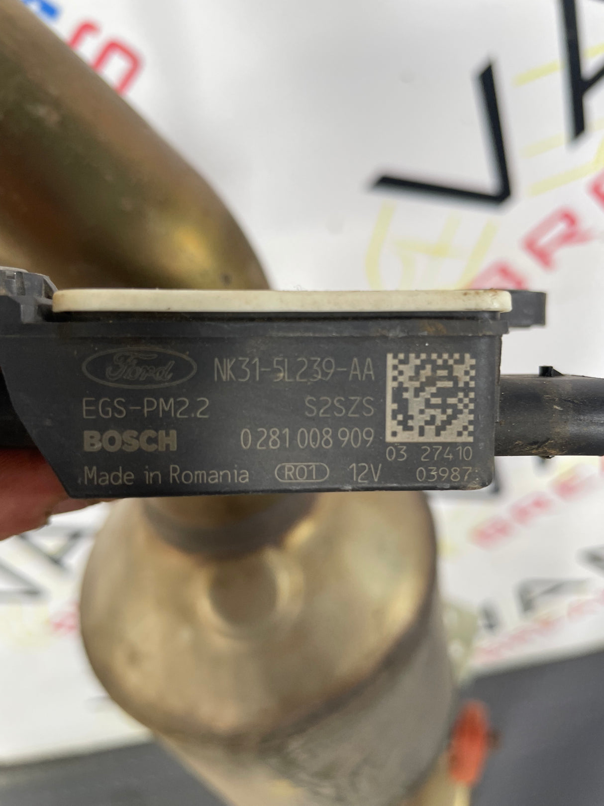 Ford Transit Custom EXHAUST WITH LAMBDA SENSOR WITH SENSORS 2019-2023 P/N 3373871