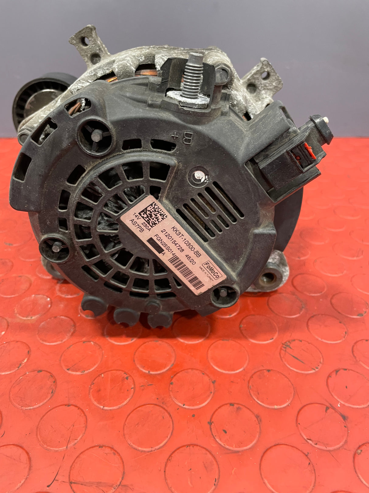 Ford Transit Custom ALTERNATOR w/ ROLLER 2.0 MK8 (1 PIN) 2016-2023 P/N KK3T10300BB - 1