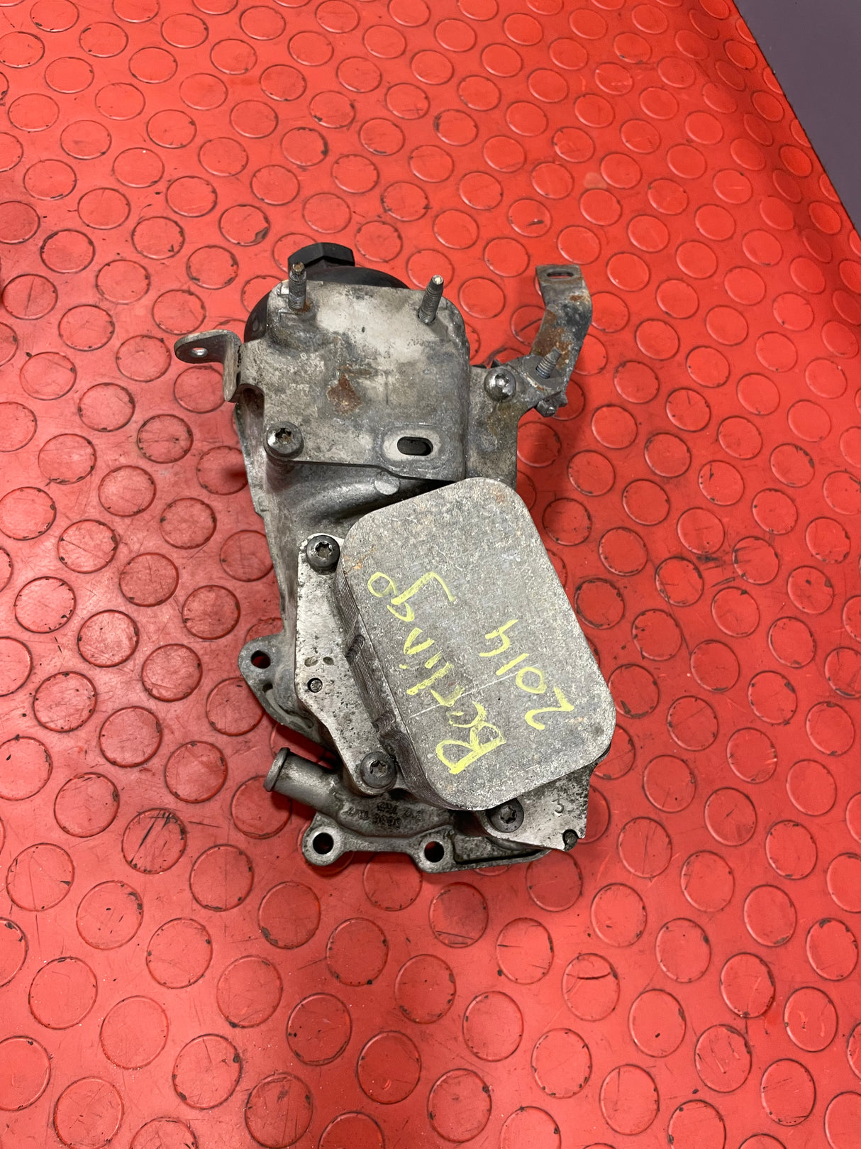 Citroen Berlingo,Peugeot Partner OIL FILTER HOUSING & OIL COOLER 2008-2016 P/N 9687847480