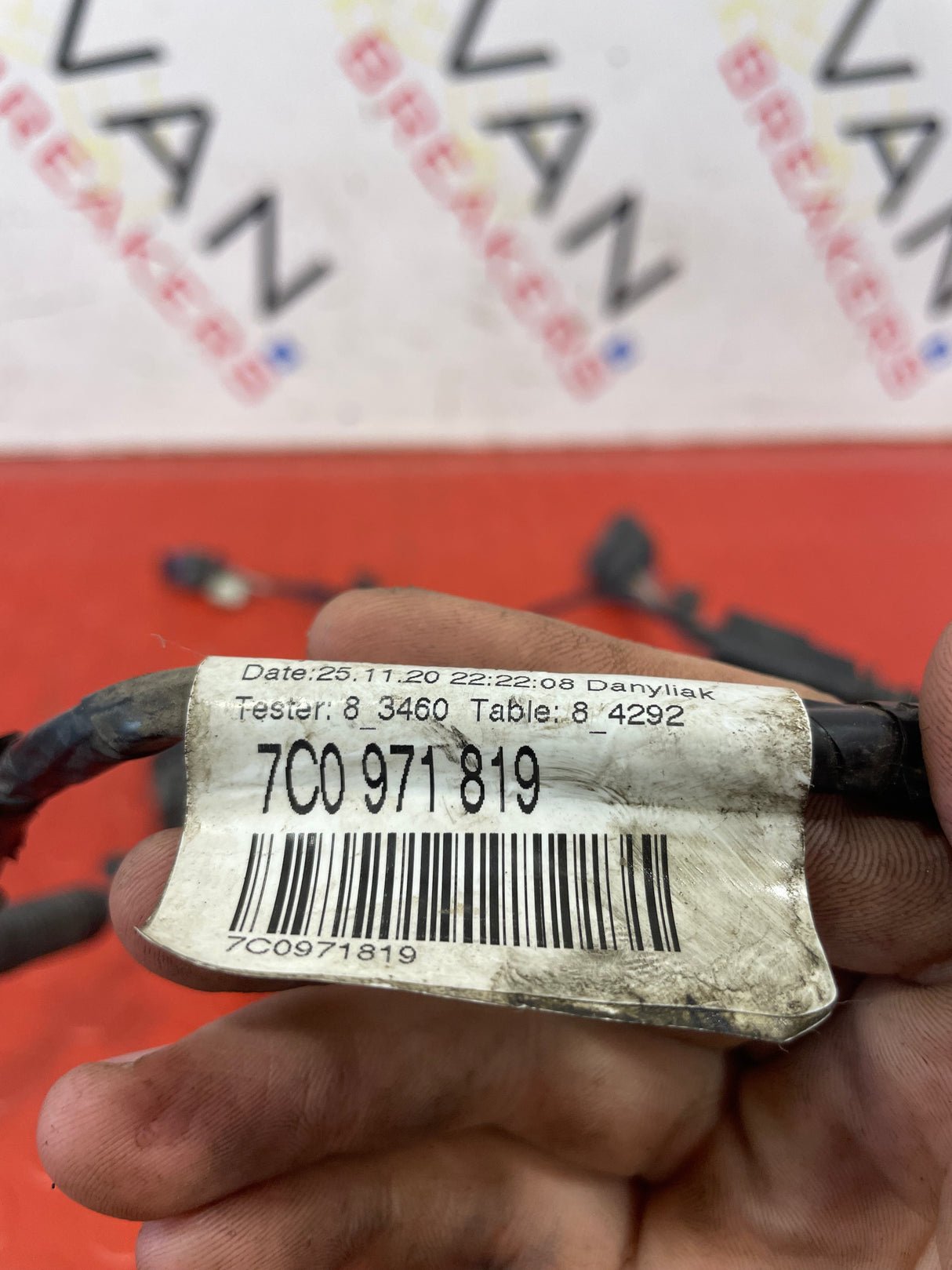Volkswagen Crafter ADBLUE TANK WIRING LOOM WITH CONTROL UNIT 2014-2017 P/N 7C0971819