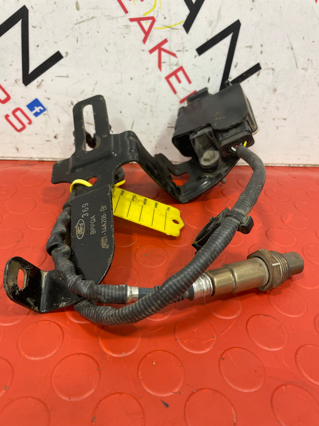 Ford Transit Custom MK8 EXHAUST SENSOR AND BRACKET (NOX SENSOR) 2.0TDCI 2018-2023 P/N JK2114A206BD