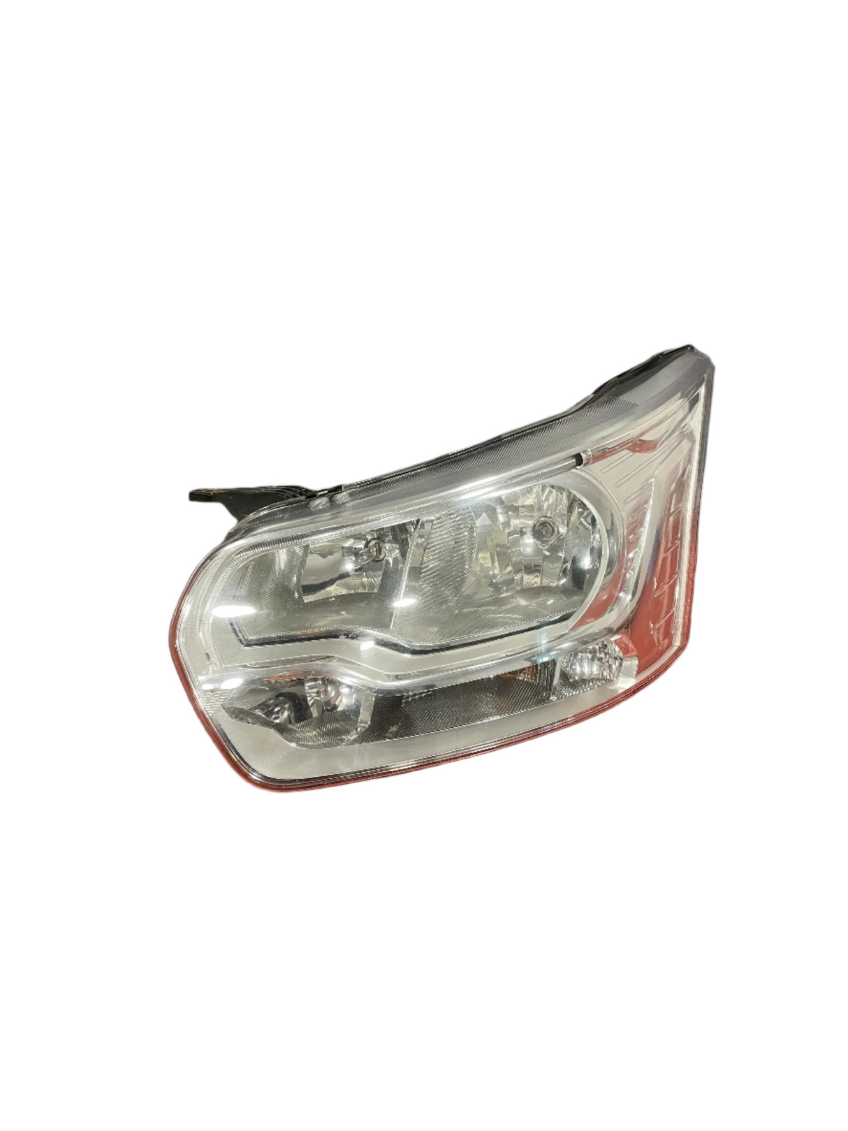 Ford Transit HEADLIGHT HALOGEN BULB With LED DRL CHROME Passenger's Side N/S 2013-2018 P/N BK3113D153B