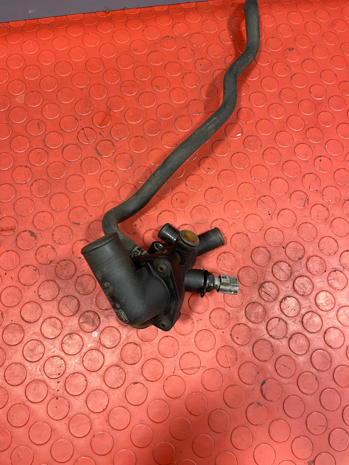 Ford Transit Euro 5 Mk7 Mk8 THERMOSTAT HOUSING w/ Switch & Sensor 2.2 TDCI 2018 P/N BK3Q8A586AB