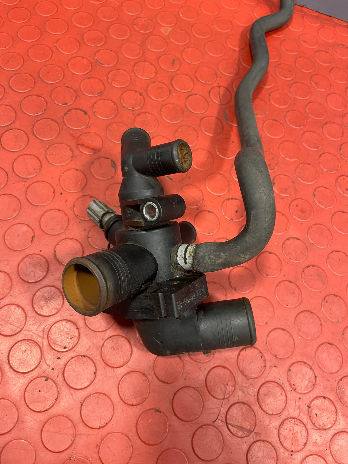 Ford Transit Euro 5 Mk7 Mk8 THERMOSTAT HOUSING w/ Switch & Sensor 2.2 TDCI 2018 P/N BK3Q8A586AB