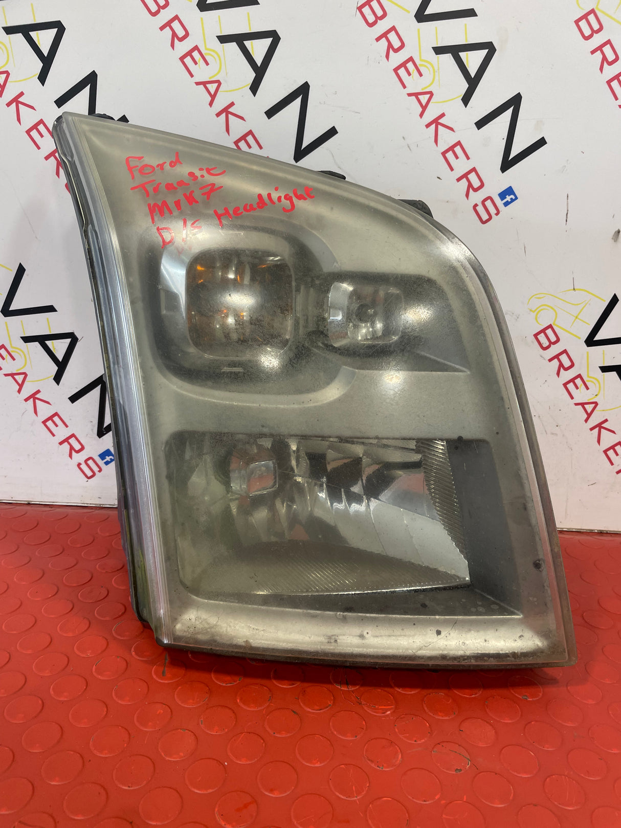 Ford Transit Mk7 D/S FRONT HEADLIGHT 2006-2013 (FOGGED) P/N 6C1113W029BE