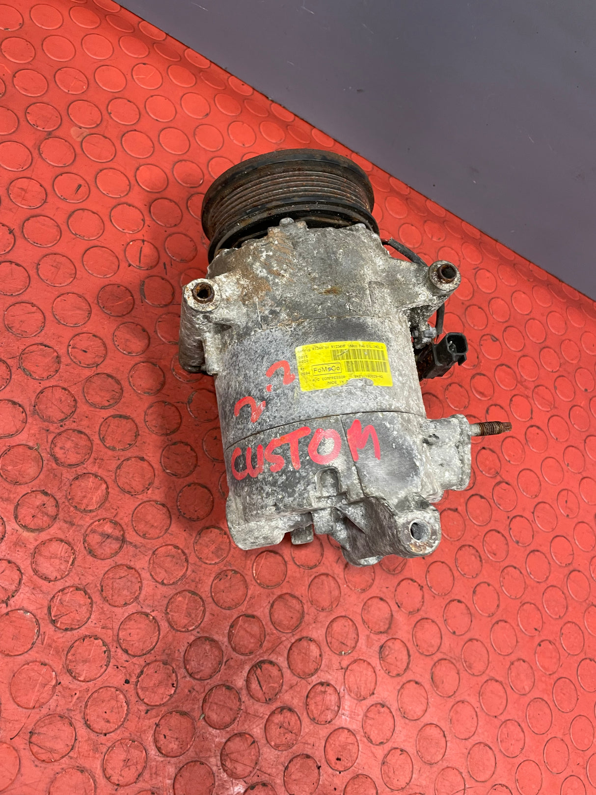 Ford Transit Custom AIR CONDITIONING PUMP/AC COMPRESSOR FWD MK8 2.2 P/N BK2119D629AD