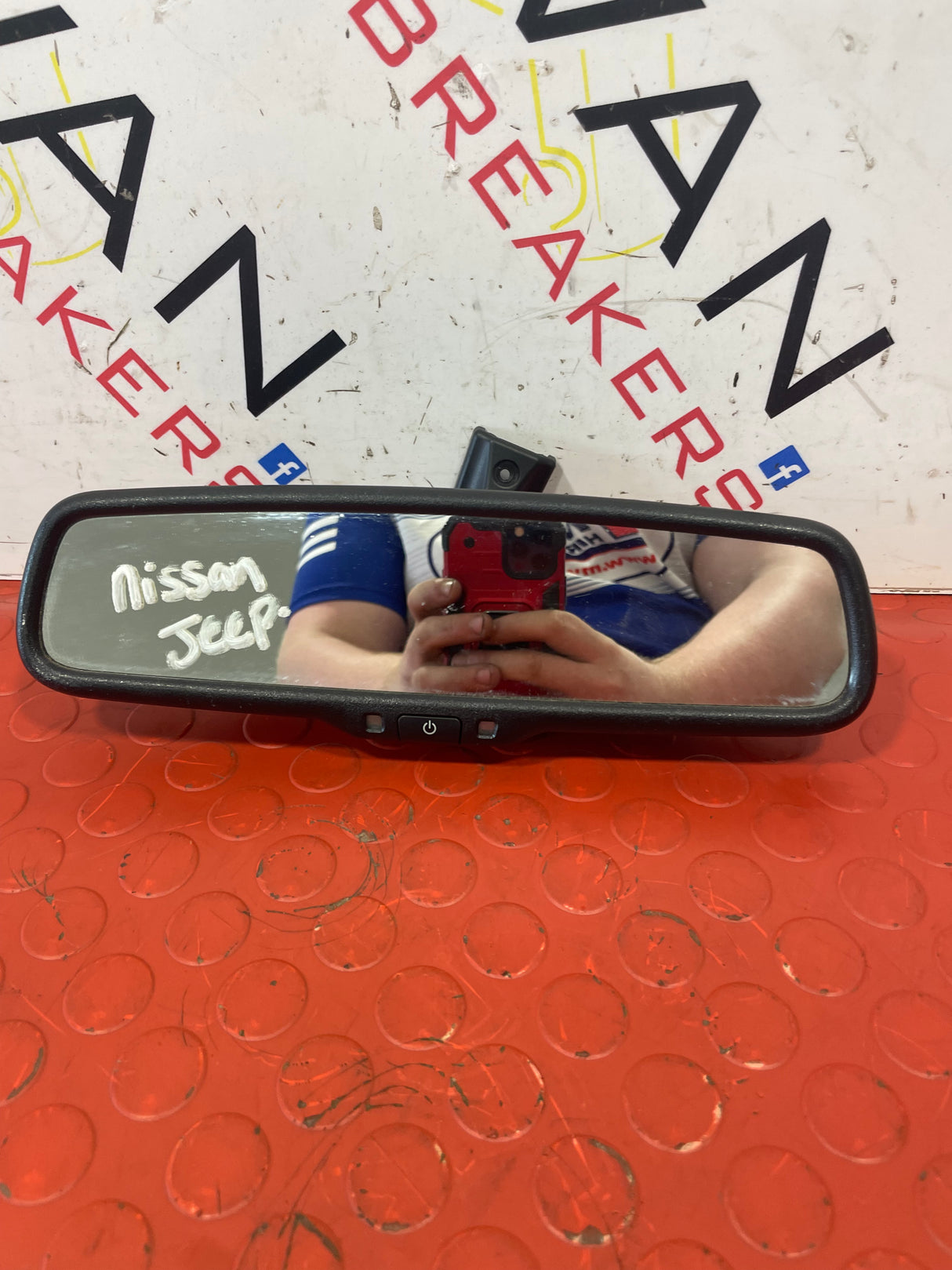 Nissan Navara NP300 REAR VIEW MIRROR 2018 P/N 963217990A