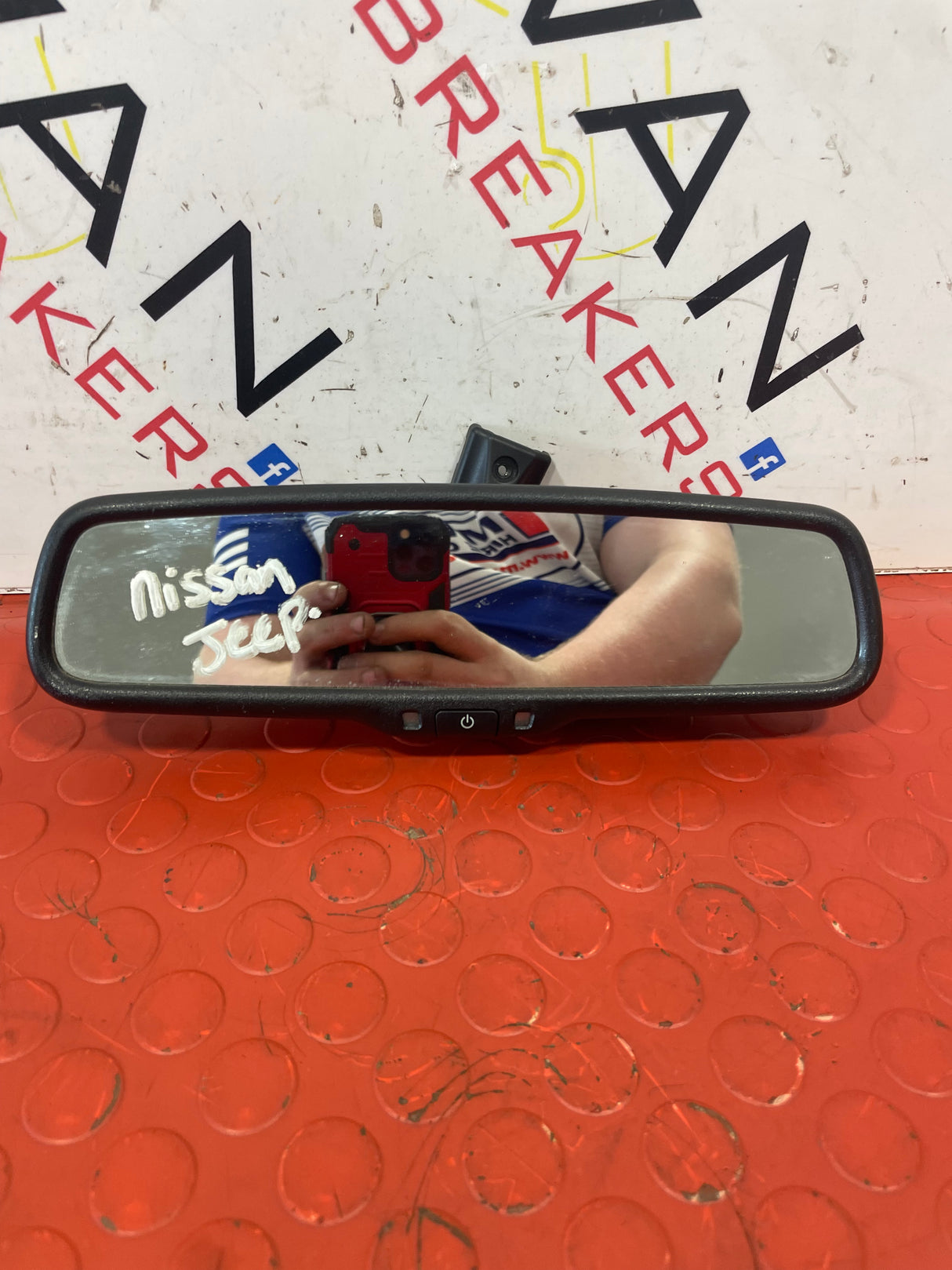 Nissan Navara NP300 REAR VIEW MIRROR 2018 P/N 963217990A