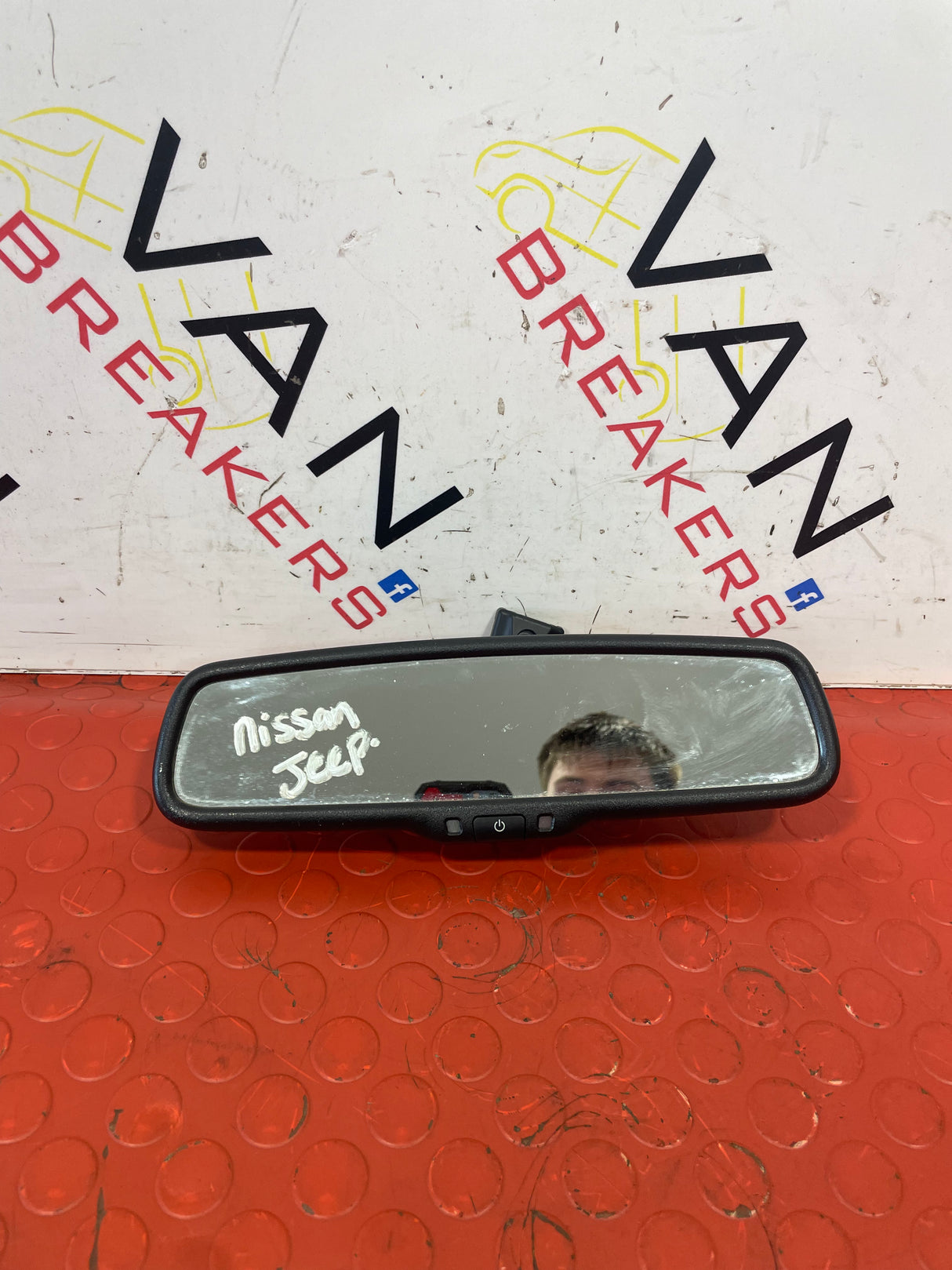 Nissan Navara NP300 REAR VIEW MIRROR 2018 P/N 963217990A