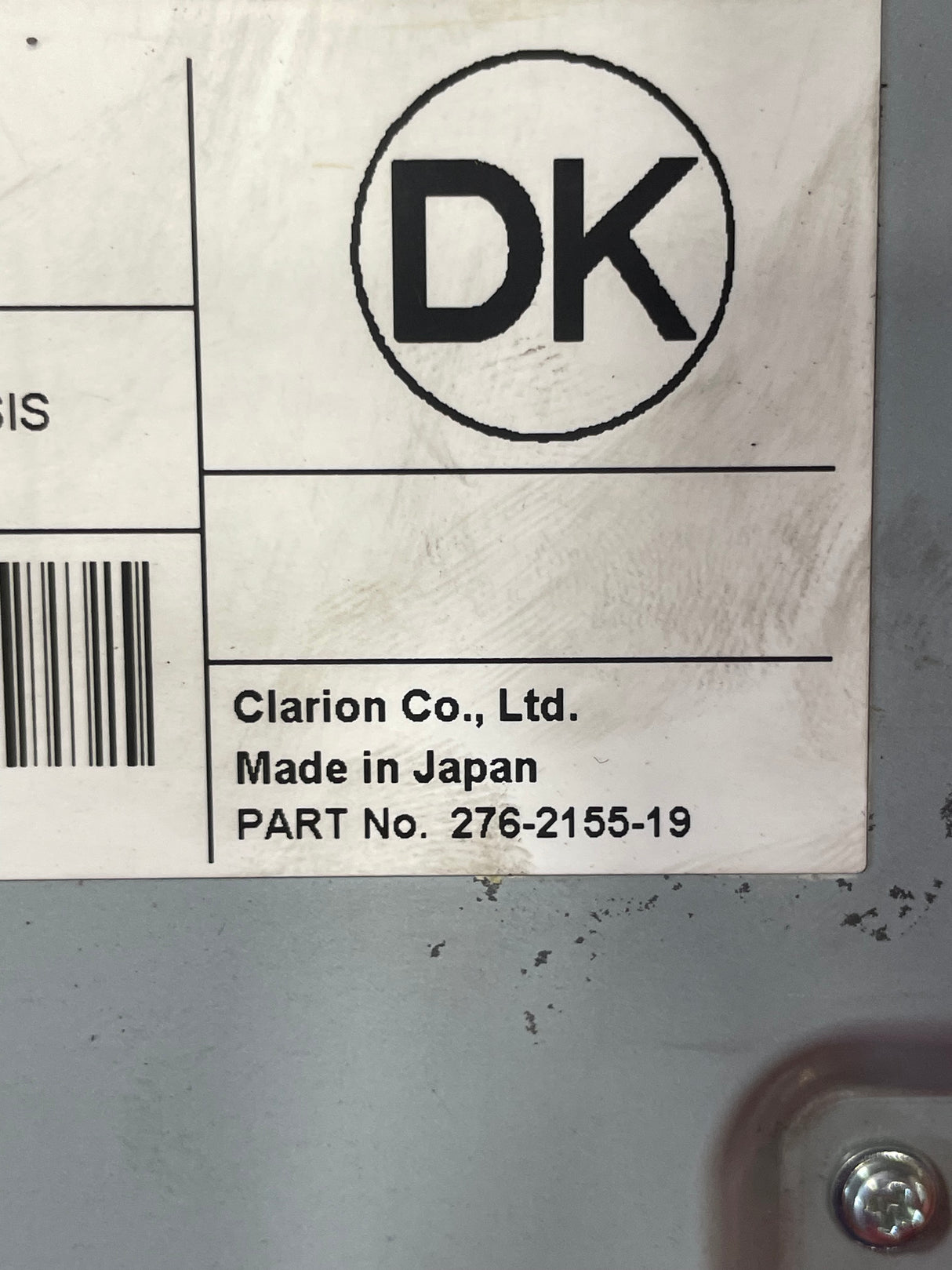 Nissan Navara CAMERA CONTROL UNIT 2018 P/N 284A15JU0B
