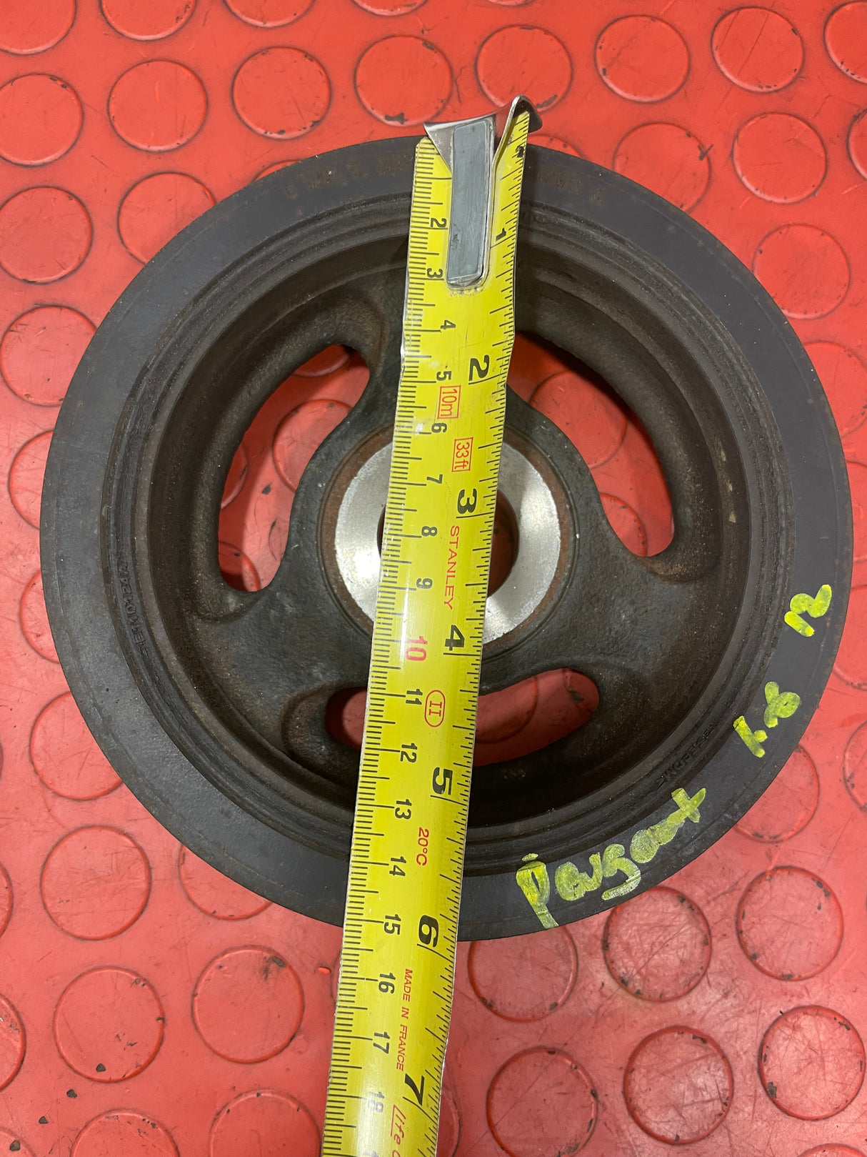 Citroen Berlingo/Peugeot Partner CRANK PULLEY 5PK 2011 on 1.6 P/N 9651961080