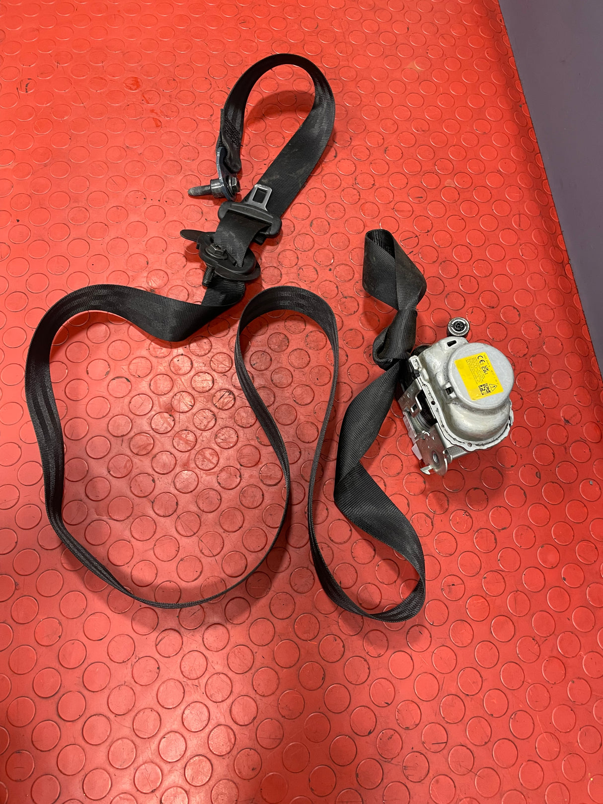 Citroen Berlingo/Peugeot Partner/Vauxhall Combo/Toyota Proace City SEAT BELT Front Passenger's Side 2019-2023 P/N 98172302XX